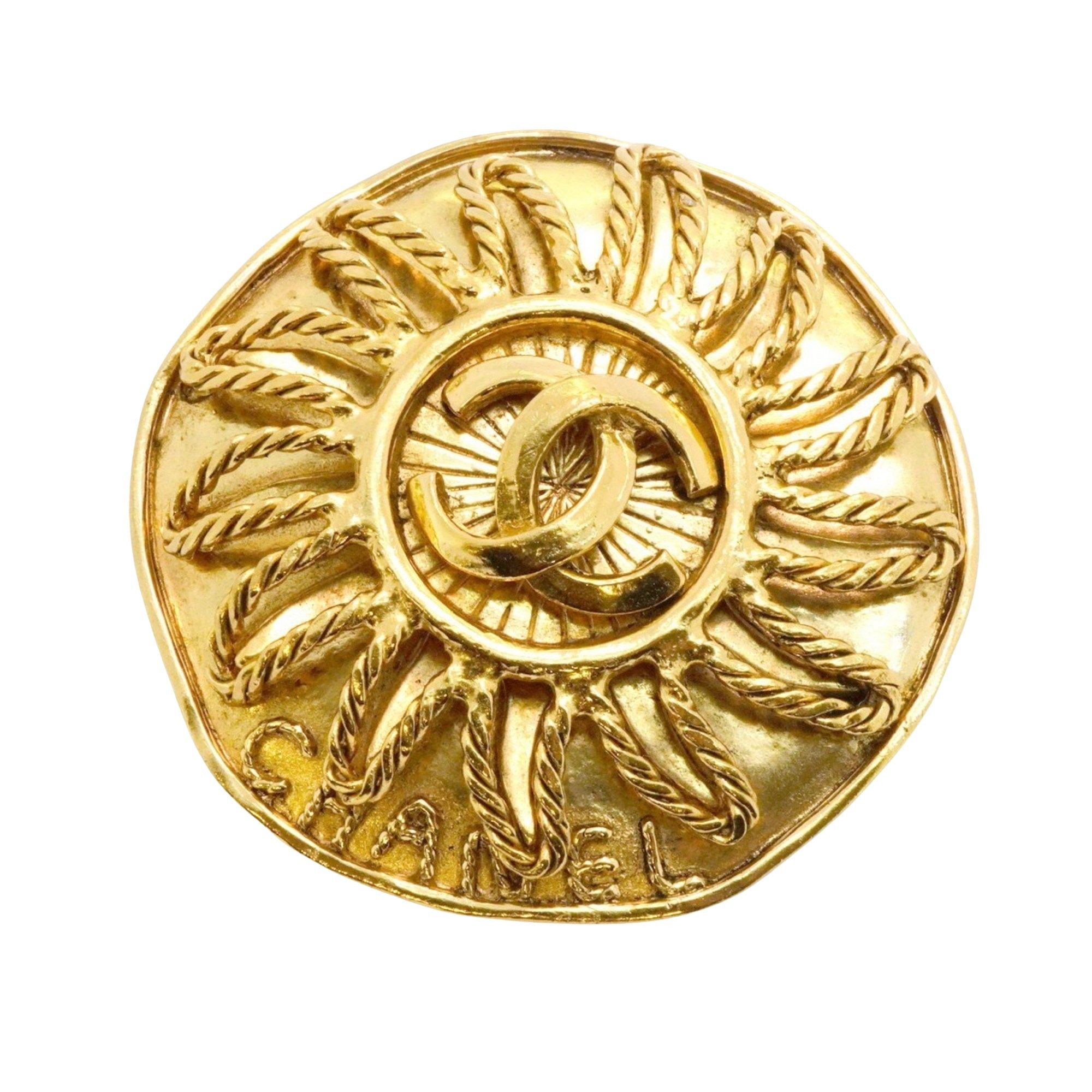 Chanel Chanel Coco Mark brooch Size ONE SIZE - 1 Thumbnail