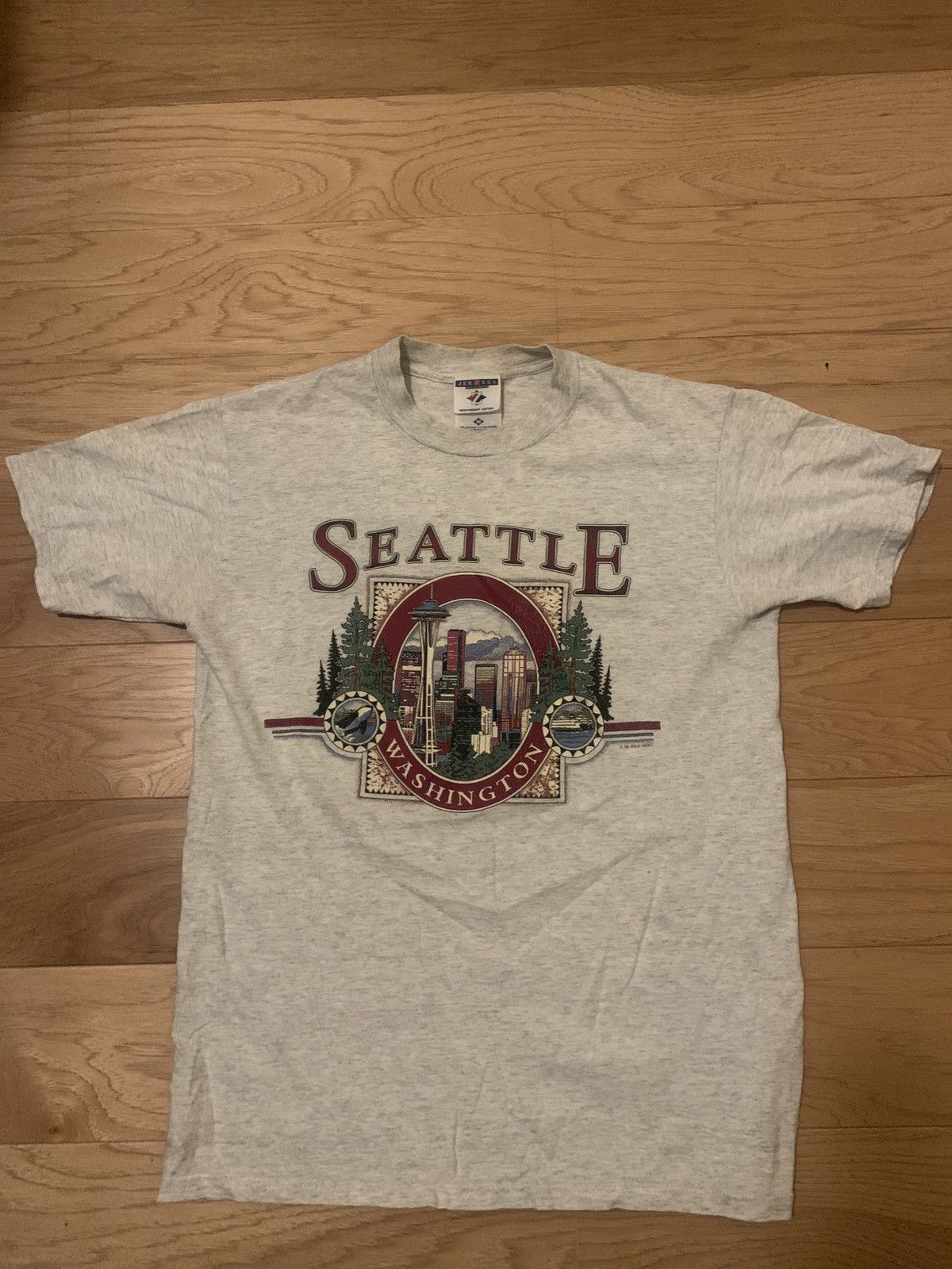 Jerzees jerzees vintage seattle tee Size US M / EU 48-50 / 2 - 2 Thumbnail