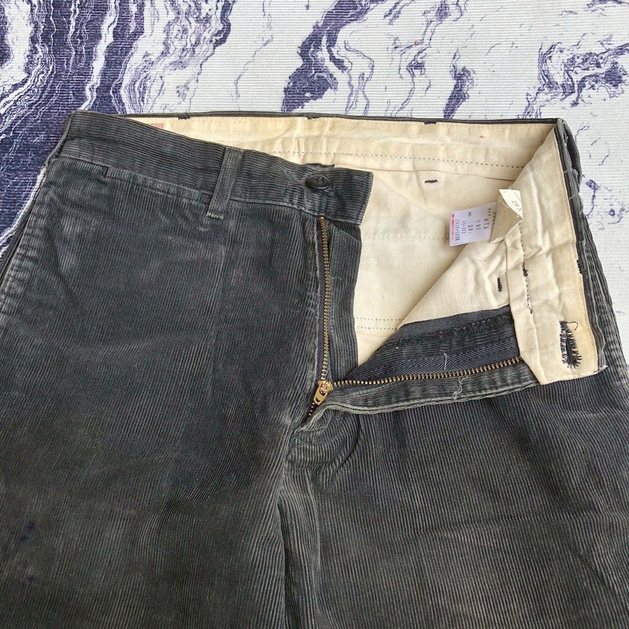 Schott 🔥 Schott NYC Made in Japan Corduroy Trousers Size US 29 - 2 Thumbnail