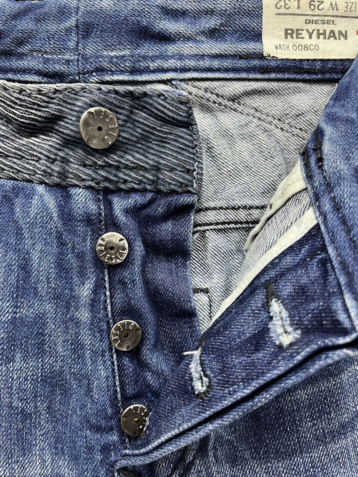 Diesel 🔥DIESEL ACID WASH Distressed Italian Denim FLARE Jeans Size US 30 / EU 46 - 11 Thumbnail