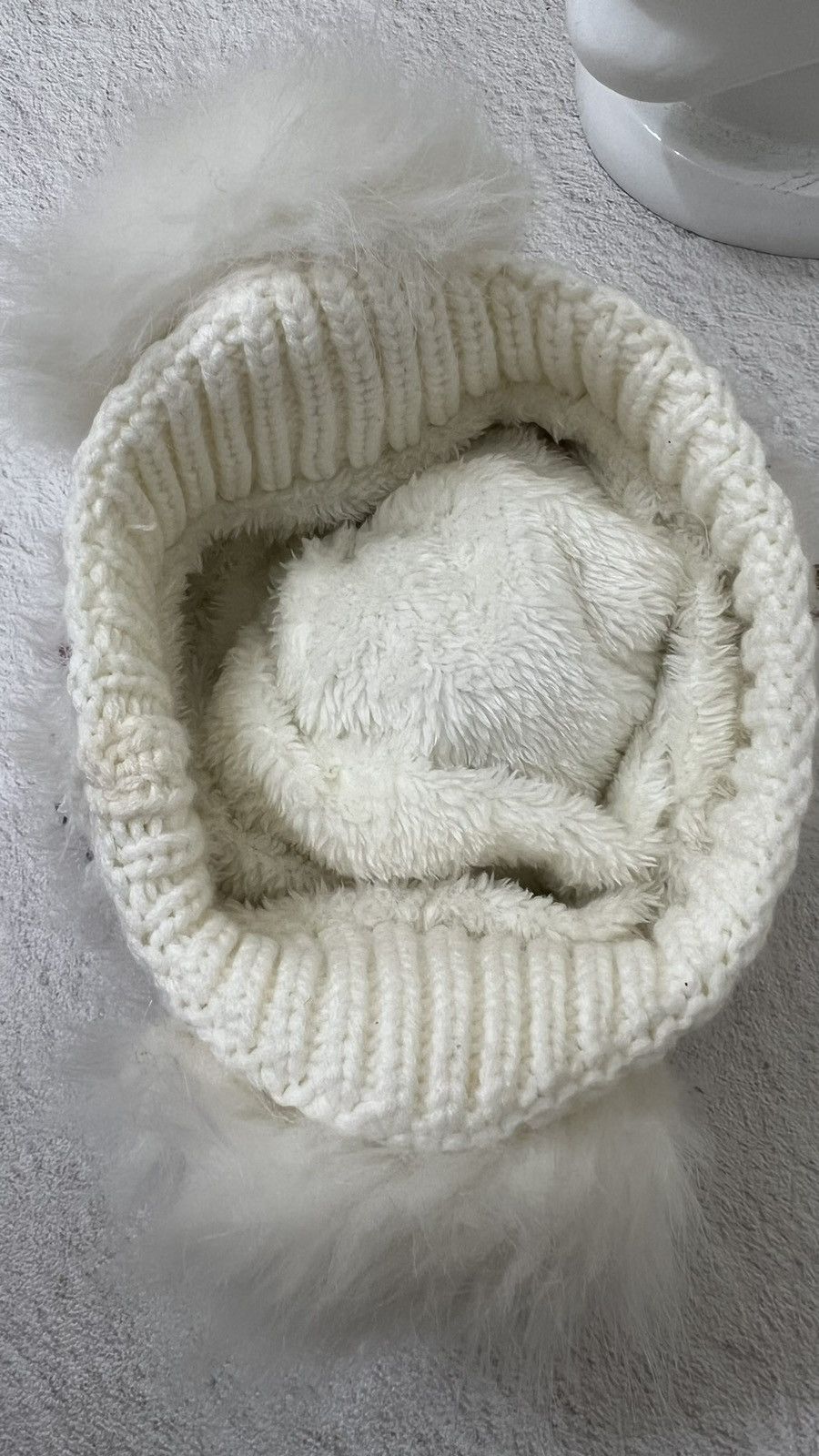 Kapital 2000s Japanese Hysteric Knit Fur Mohair Beanie Hat y2k Lgb Size ONE SIZE - 5 Thumbnail