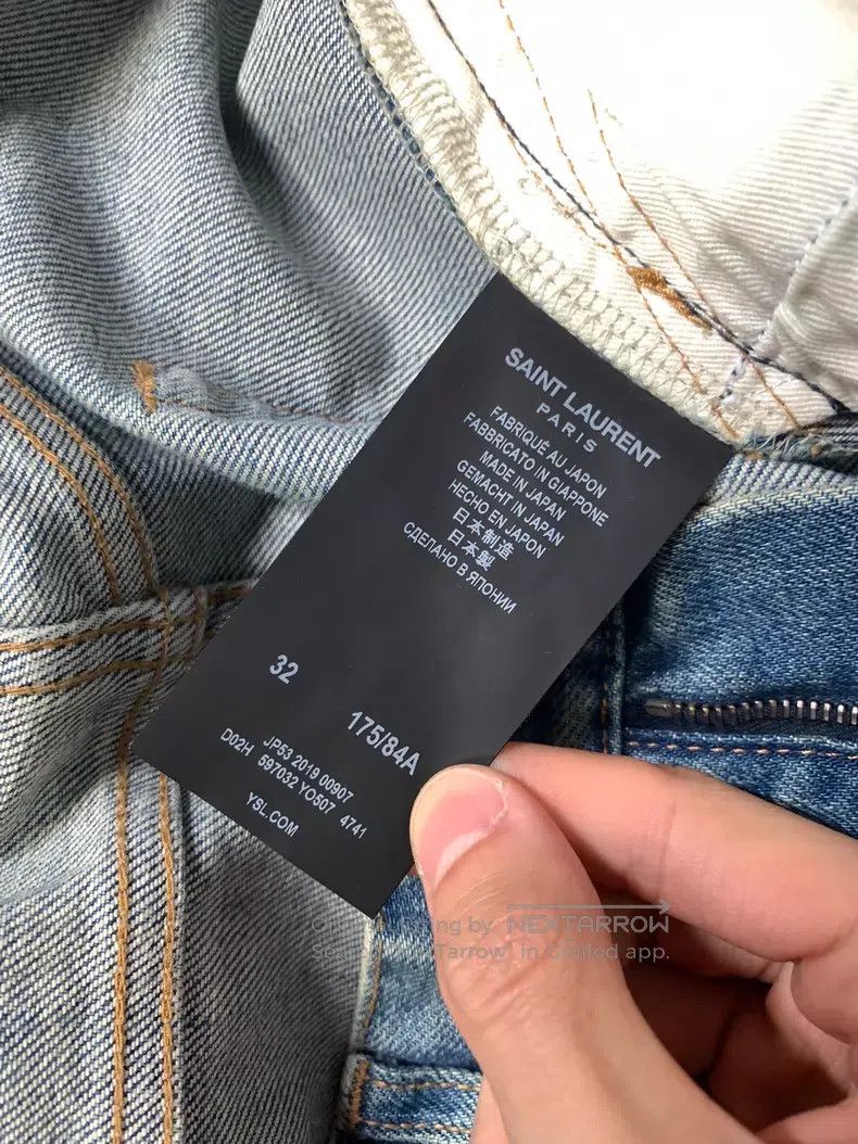 Saint Laurent Paris Saint Laurent Paris jeans i Size US 32 / EU 48 - 5 Thumbnail