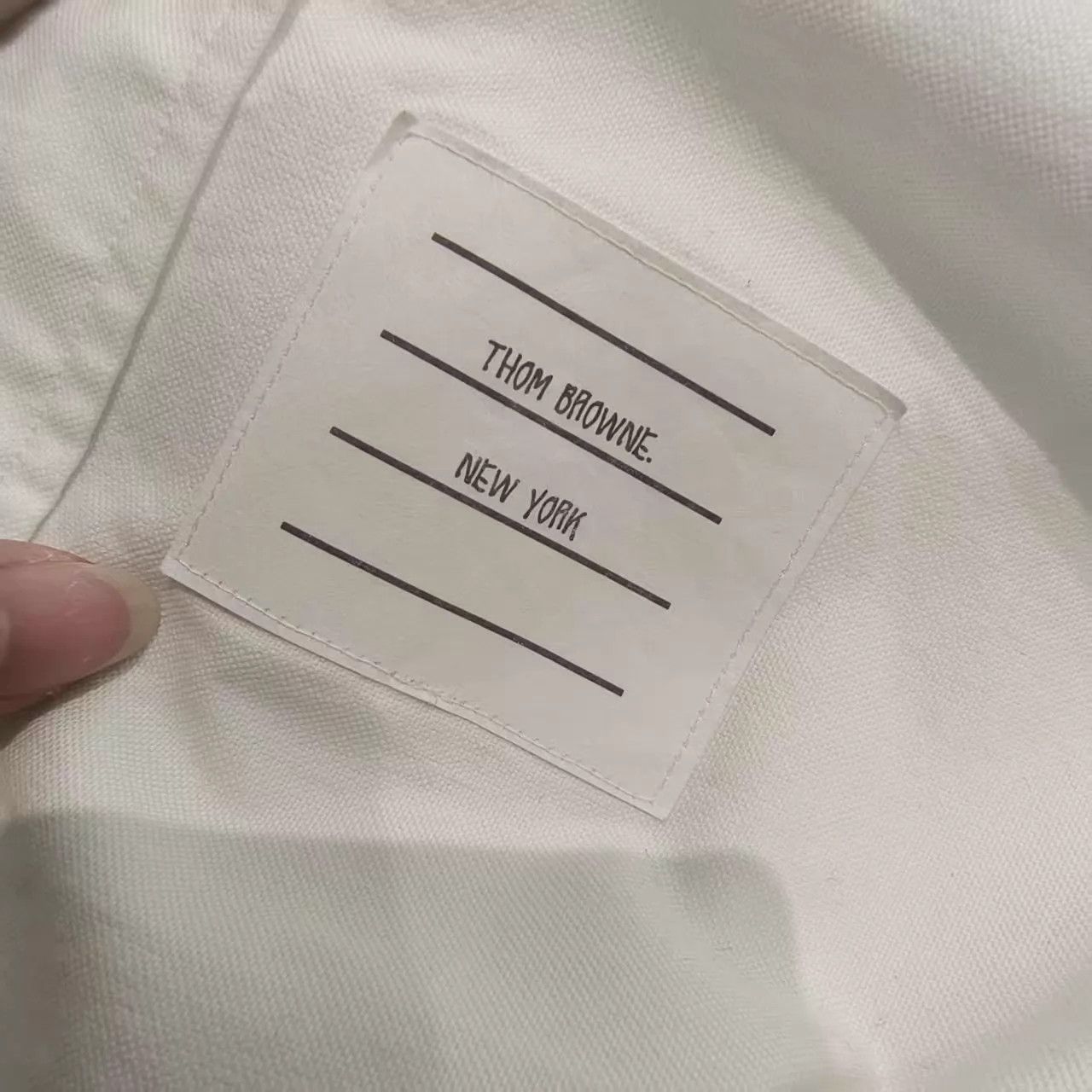 Thom Browne Thom Browne Double Cuff Tabs Oxford Cloth Shirt 2 99 New Size US M / EU 48-50 / 2 - 5 Thumbnail