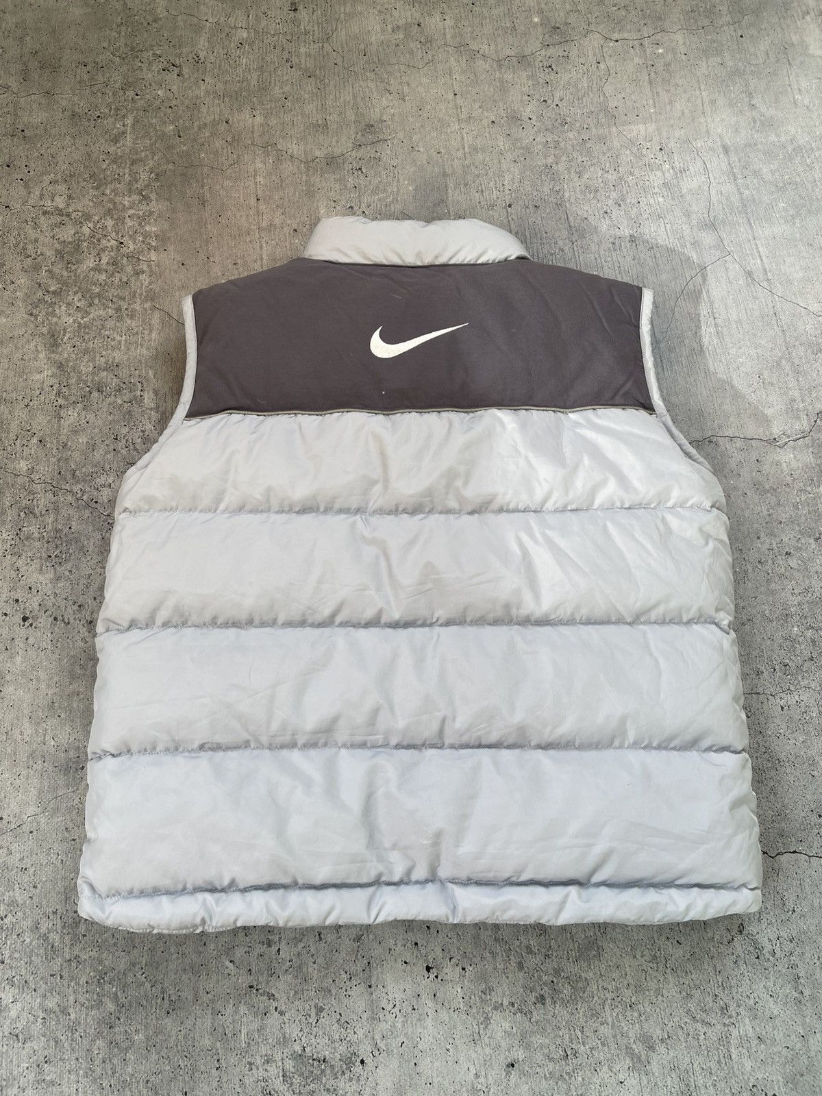 Nike × Vintage Vintage Nike Puffer Vest 00s Size S / US 4 / IT 40 - 3 Thumbnail