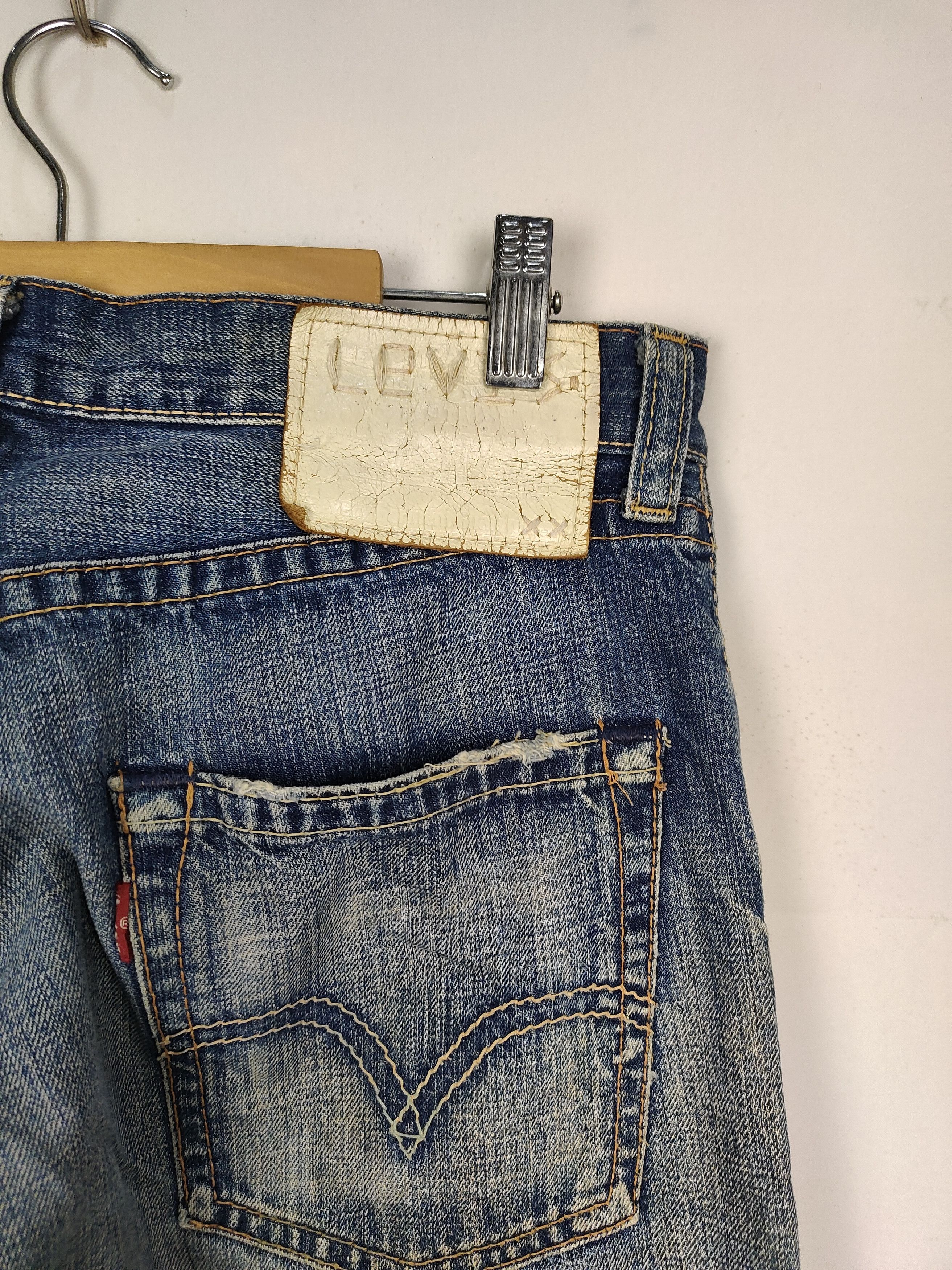 Levi's Vintage Levi's Distressed Denim Pant Size US 30 / EU 46 - 5 Thumbnail