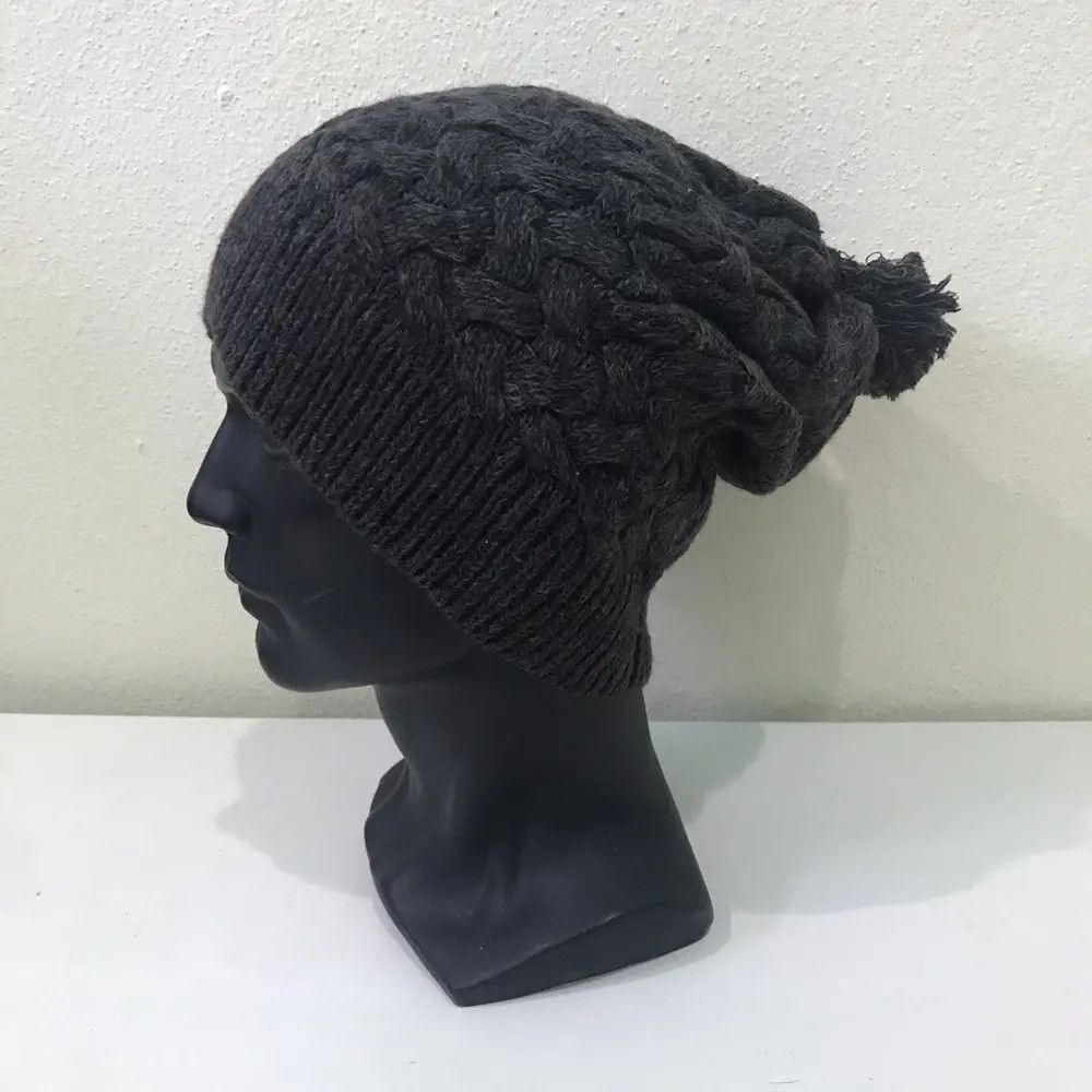 MOUSSY × Vintage Azul By Moussy Knit Beanie Hat Size ONE SIZE - 2 Thumbnail