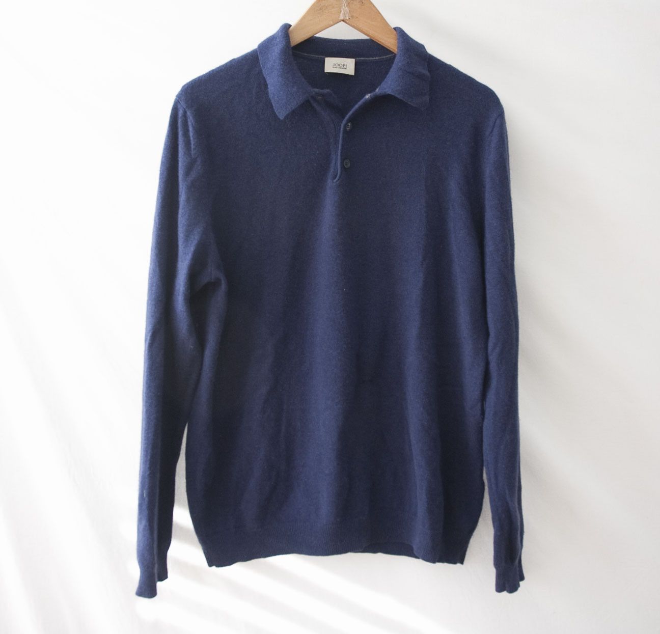 Joop! Joop Sweater 100% Cashmere Size M Dark Blue Size US M / EU 48-50 / 2 - 1 Thumbnail