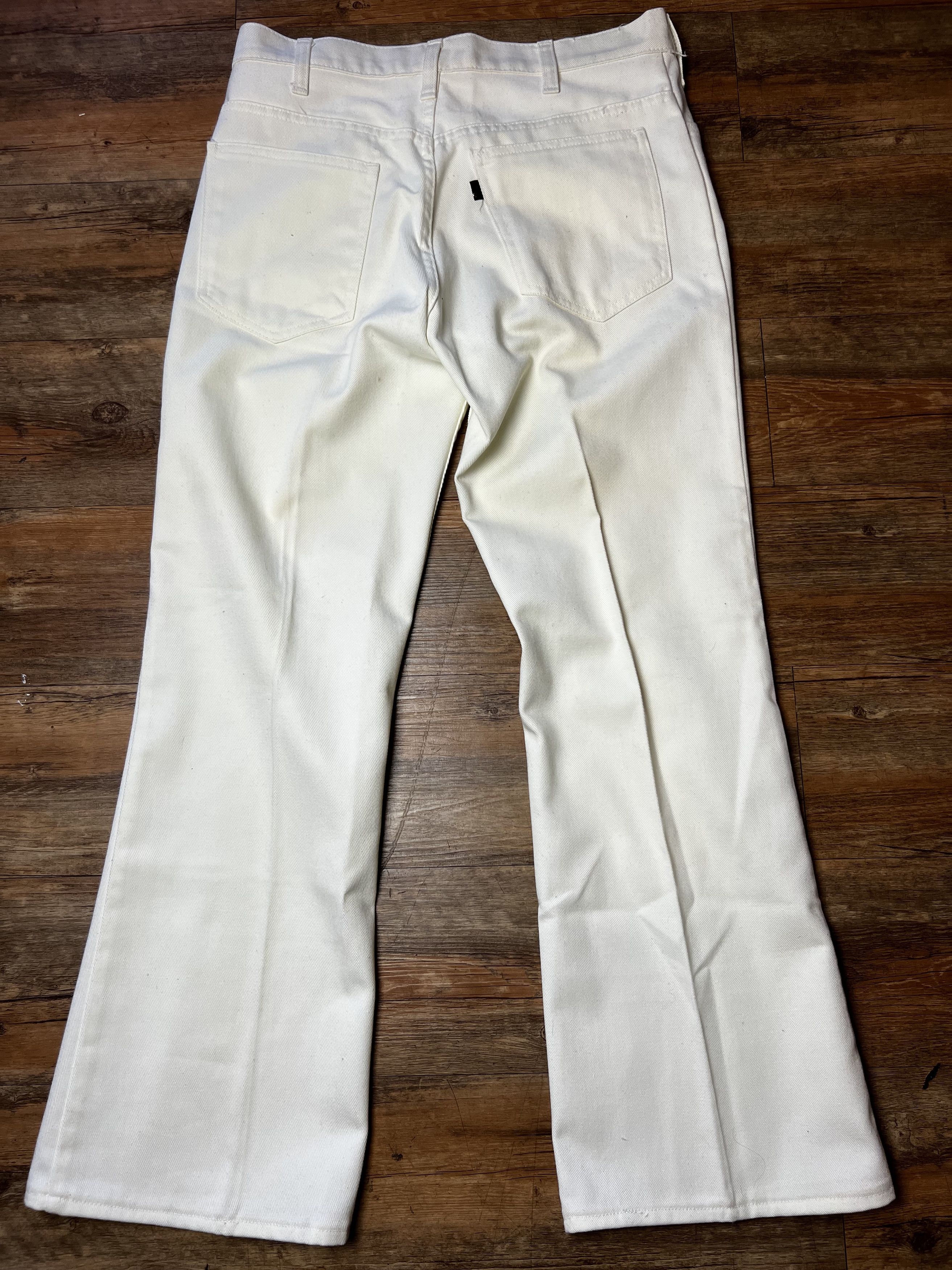 Levi's Vintage Clothing Vintage 1960's Levi's White Sta-Prest Pants Size US 32 / EU 48 - 8 Thumbnail