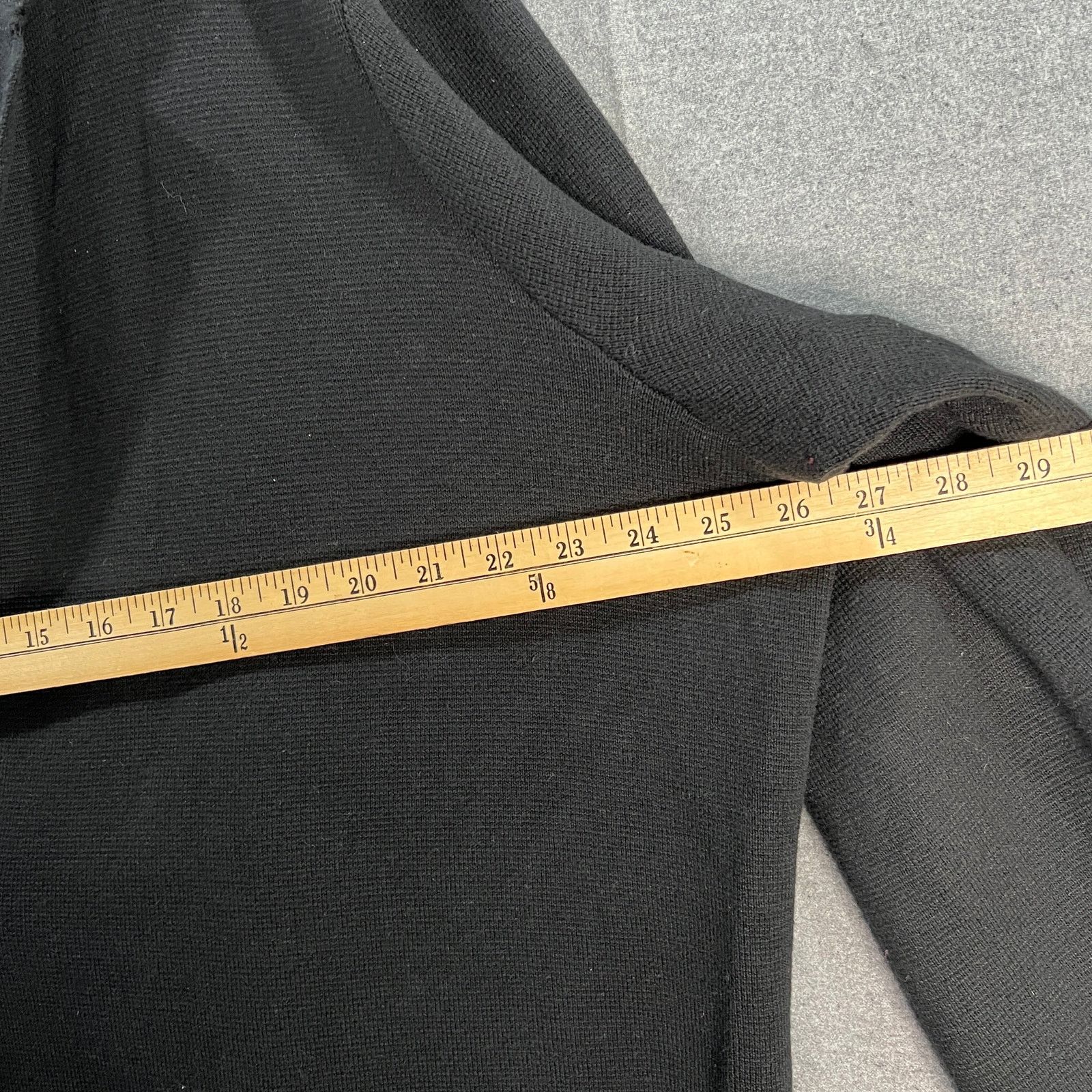 Other Joan Rivers Milano Knit Sweater Blazer Black, Size 3X Size 3XL / US 20-22 - 7 Thumbnail