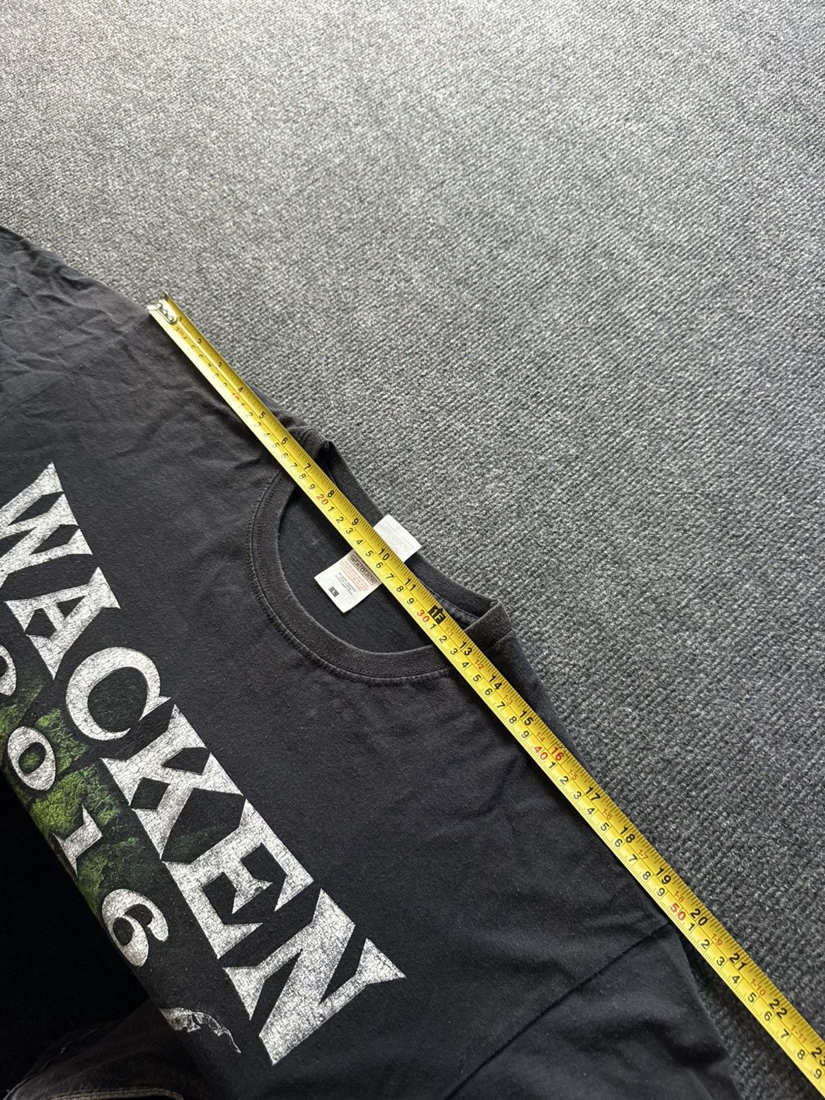 Vintage RARE Wacken 2016 Festival Band Tee Punk Metal Tour Shirt Size US L / EU 52-54 / 3 - 21 Thumbnail