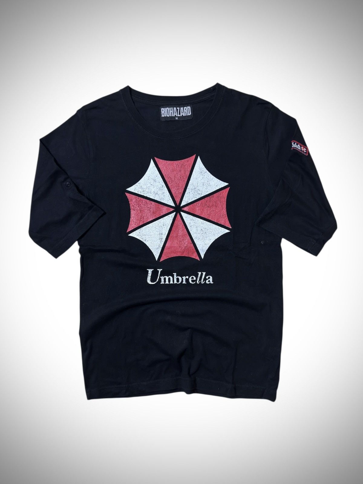 Playstation Umbrella Corporation Resident Evil Capcom Game Tee Size US M / EU 48-50 / 2 - 1 Thumbnail