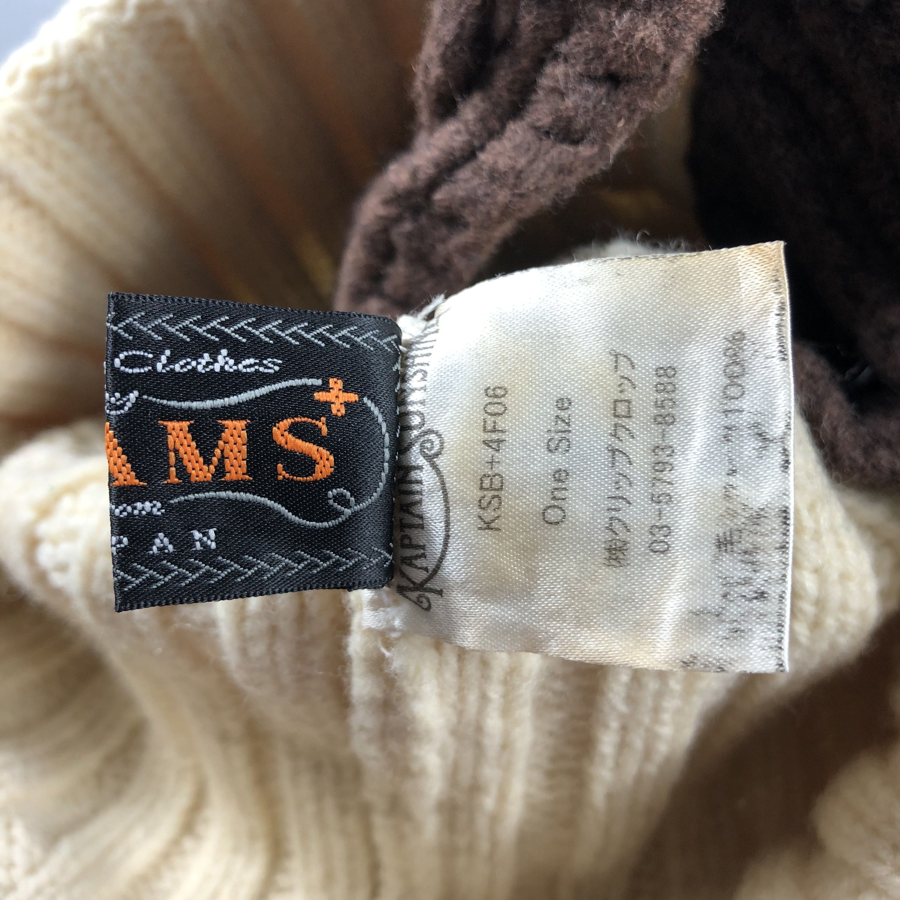 Beams Plus × Vintage Beams Plus Ribbed Beanie Snow Hat Snow Cap -D205 Size ONE SIZE - 7 Thumbnail