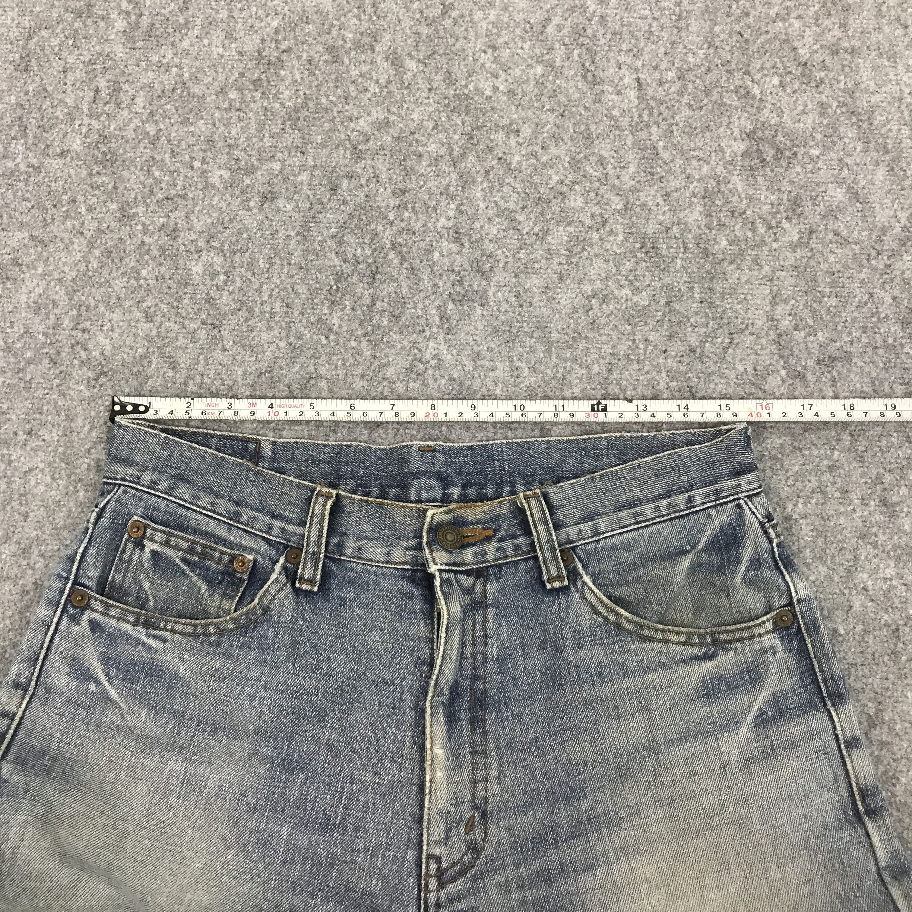 Japanese Brand BOBSON CHESSKING DISTRESSED BOOTCUT JEANS Size US 31 - 9 Thumbnail
