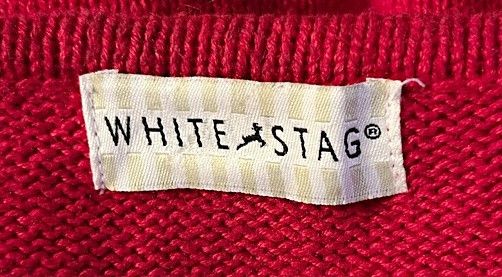Other Vintage 90s White Stag Patchwork Christmas Sweater Vest Size M / US 6-8 / IT 42-44 - 6 Thumbnail