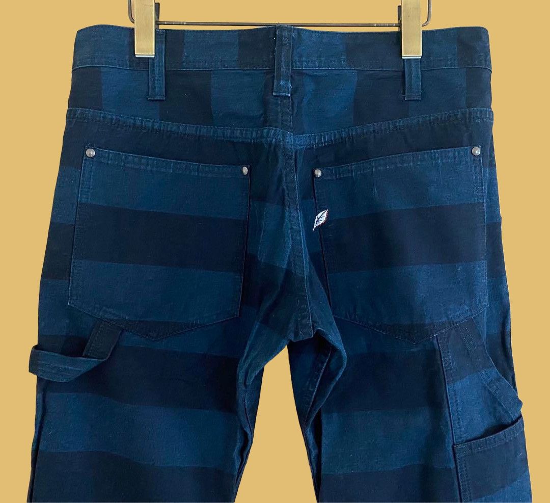 Pure Blue Japan Pure Blue Japan Indigo Border Painter Pants Size US 32 / EU 48 - 5 Thumbnail
