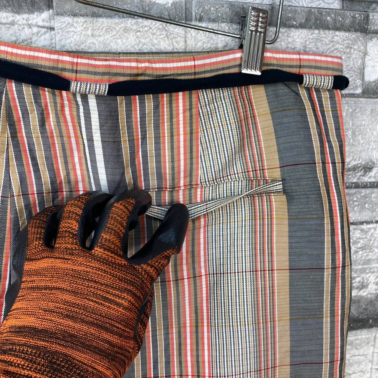 Jil Sander SS19 Jil Sander Rainbow Striped Minimalist Linen&Viscose Size US 36 / EU 52 - 5 Thumbnail