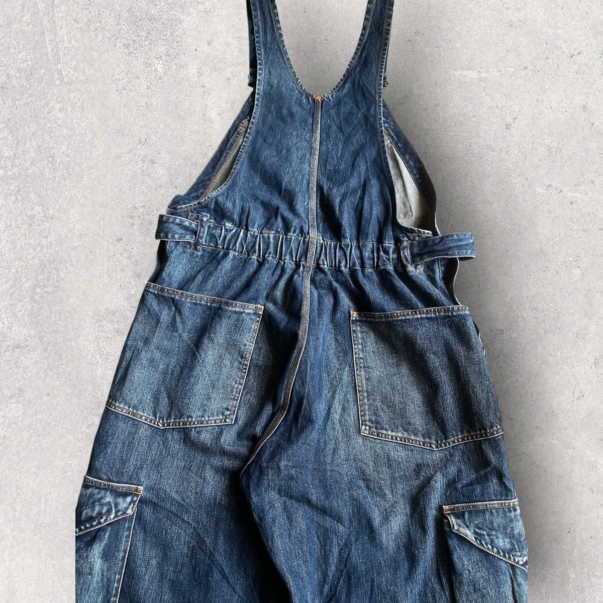 Yohji Yamamoto Vintage Y’s At Work Magic Wash Overall Denim Size US 34 / EU 50 - 11 Thumbnail