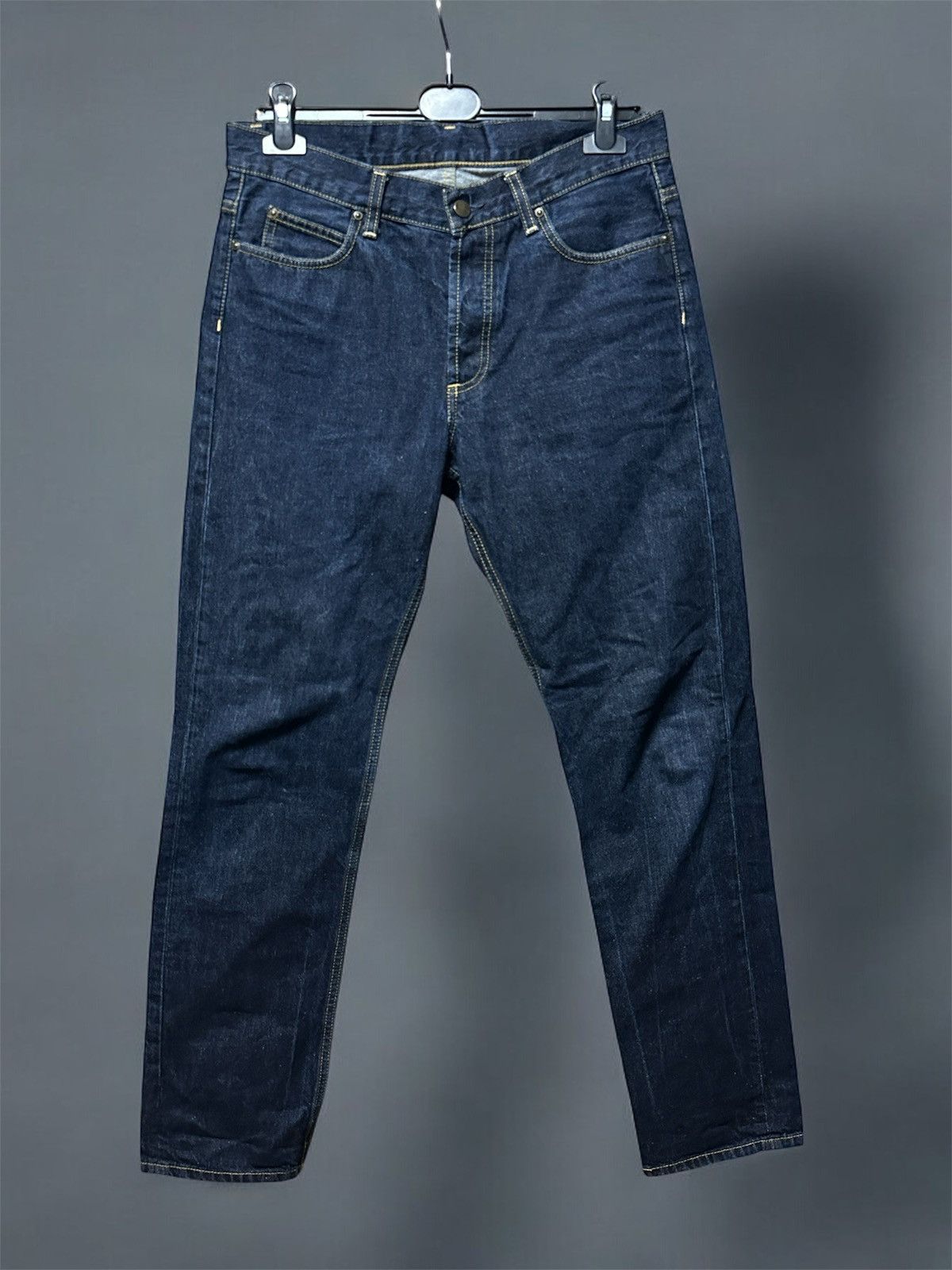 Carhartt × Vintage Carhartt Texas Wash Denim Blue Pants Jeans Size 30x32 Size US 30 / EU 46 - 2 Thumbnail