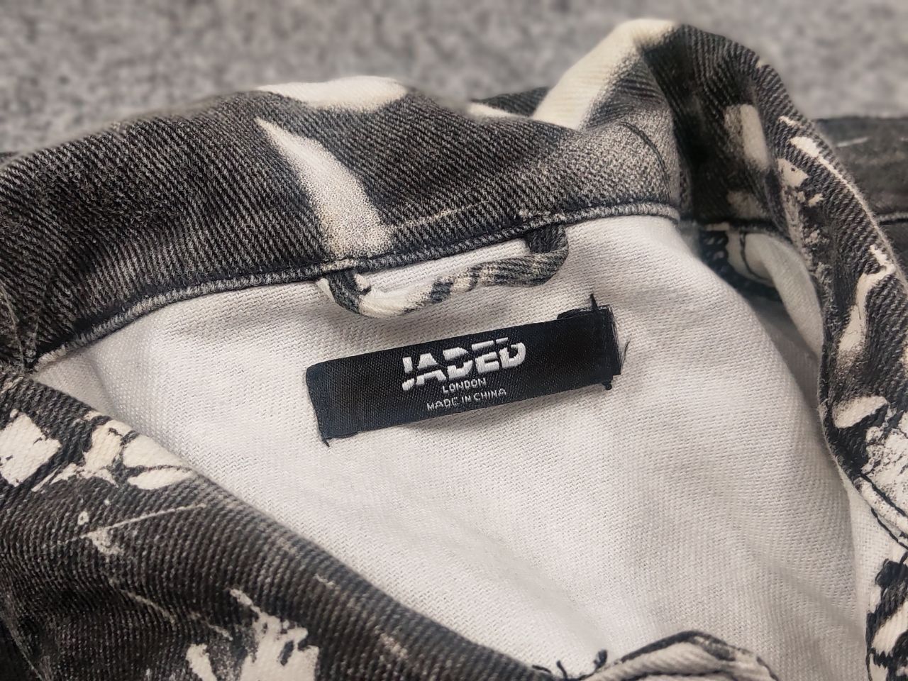 Jaded London Jaded London All Art Rock Band Jacket Denim Vintage Style Size US M / EU 48-50 / 2 - 12 Thumbnail