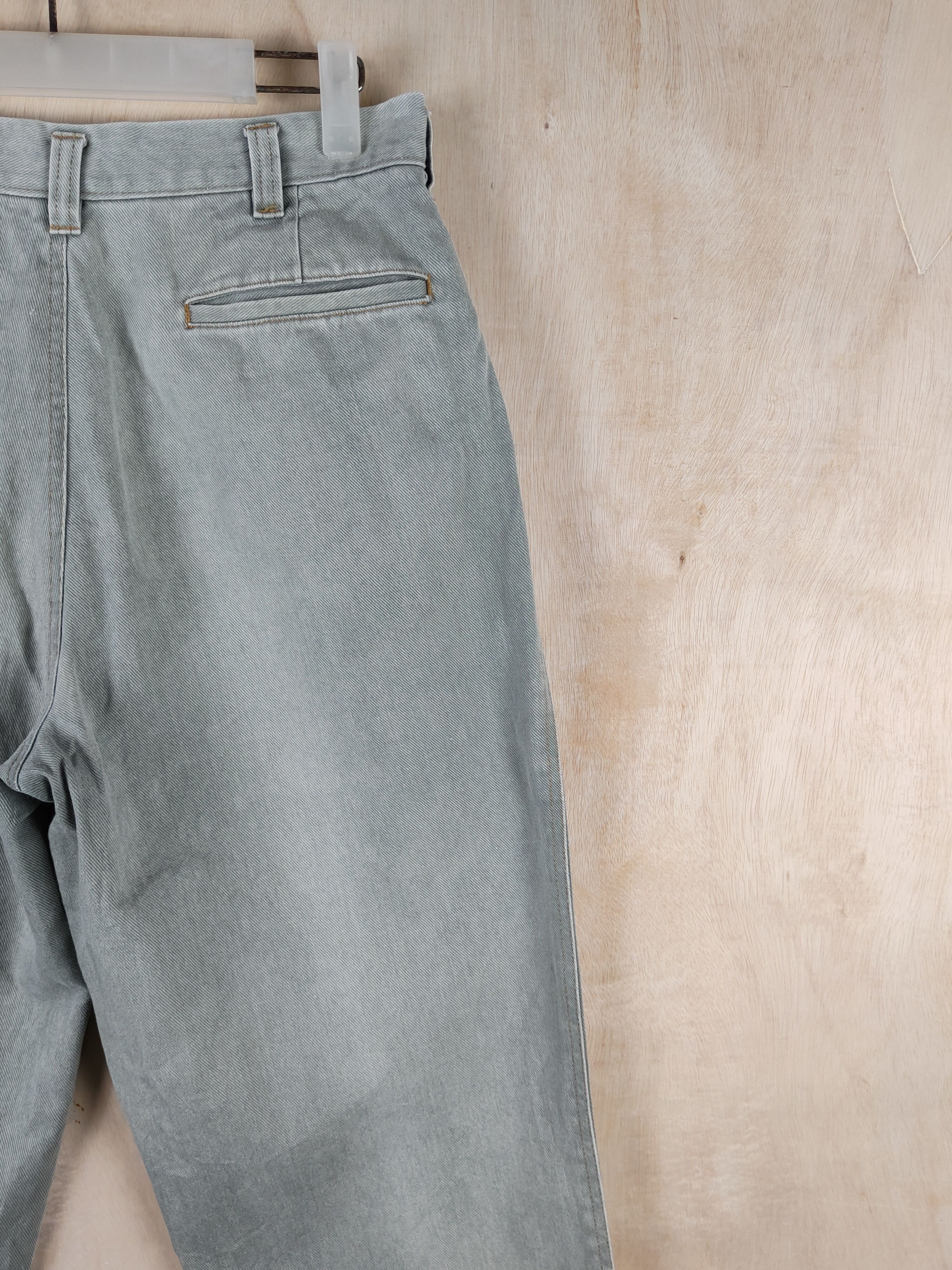 Japanese Brand Street Walker Green Faded Distressed Ripped Jeans #S2507 Size US 30 / EU 46 - 10 Thumbnail