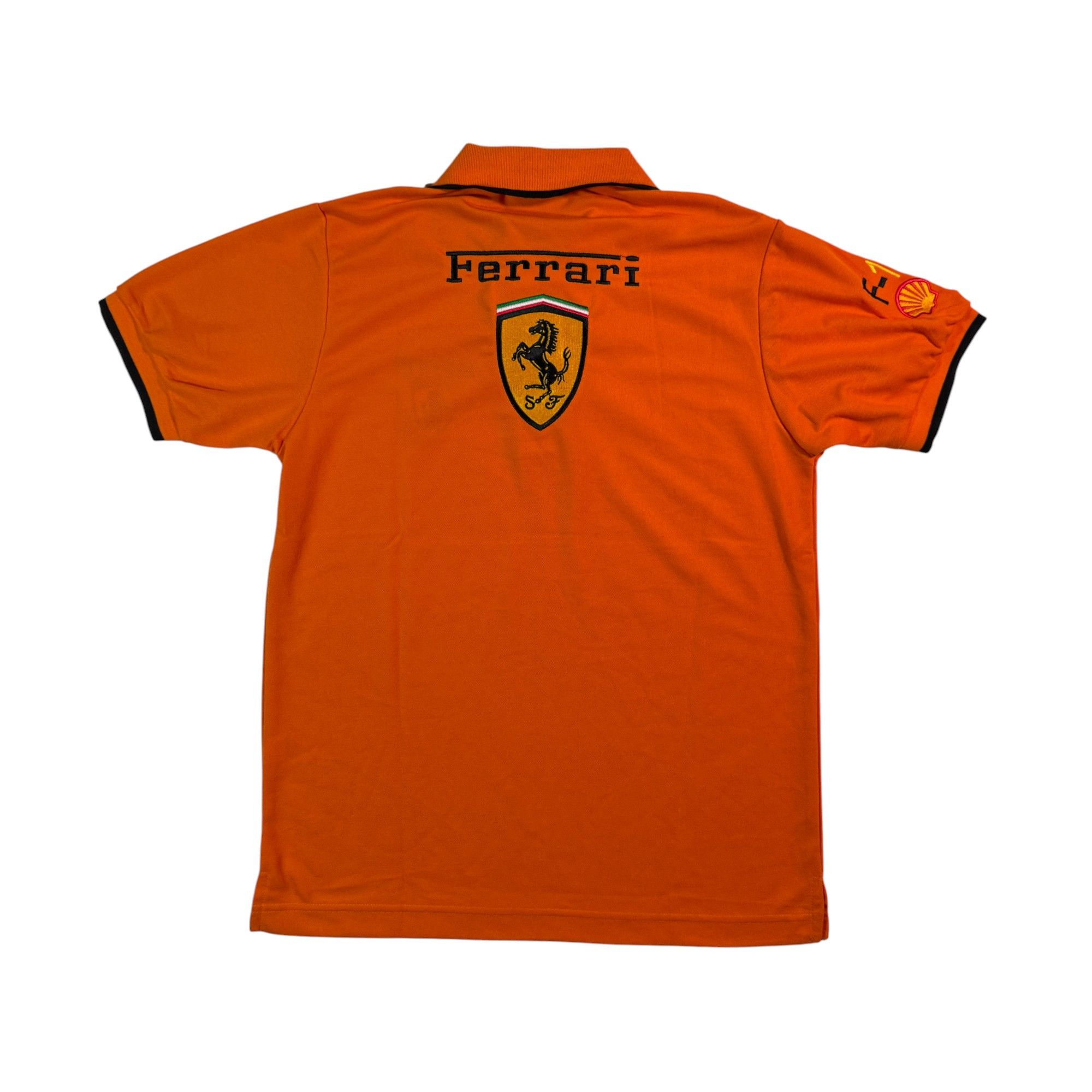 Ferrari Vintage 1996 Ferrari Polo T-shirt Orange Official F-1 Racing Size US S / EU 44-46 / 1 - 2 Thumbnail