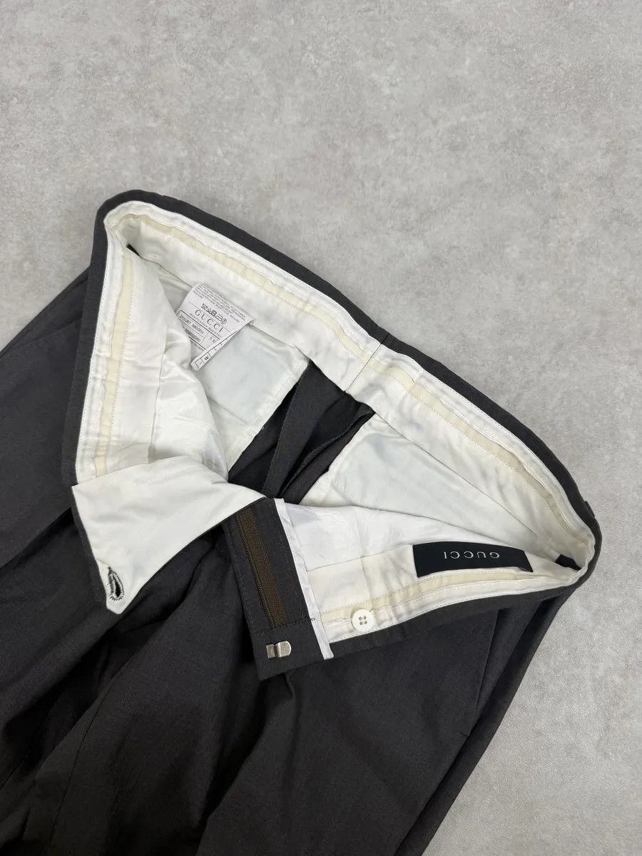 Gucci Gucci Grey Wool Premium Tailored Pants Size US 33 - 11 Thumbnail