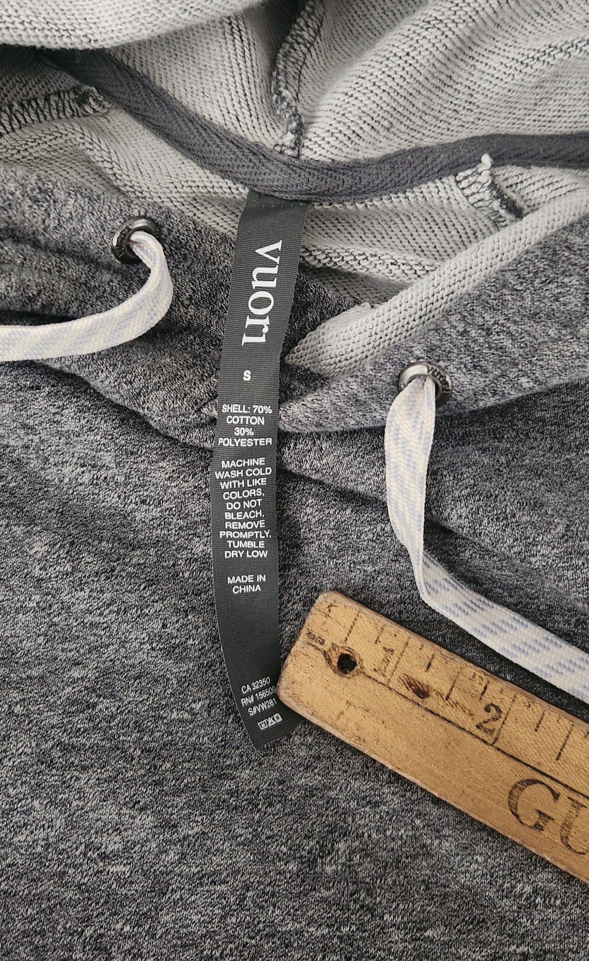 Vuori Vuori Boxy Cut Cotton Terry Lined Pullover Hoodie Small Size S / US 4 / IT 40 - 5 Thumbnail