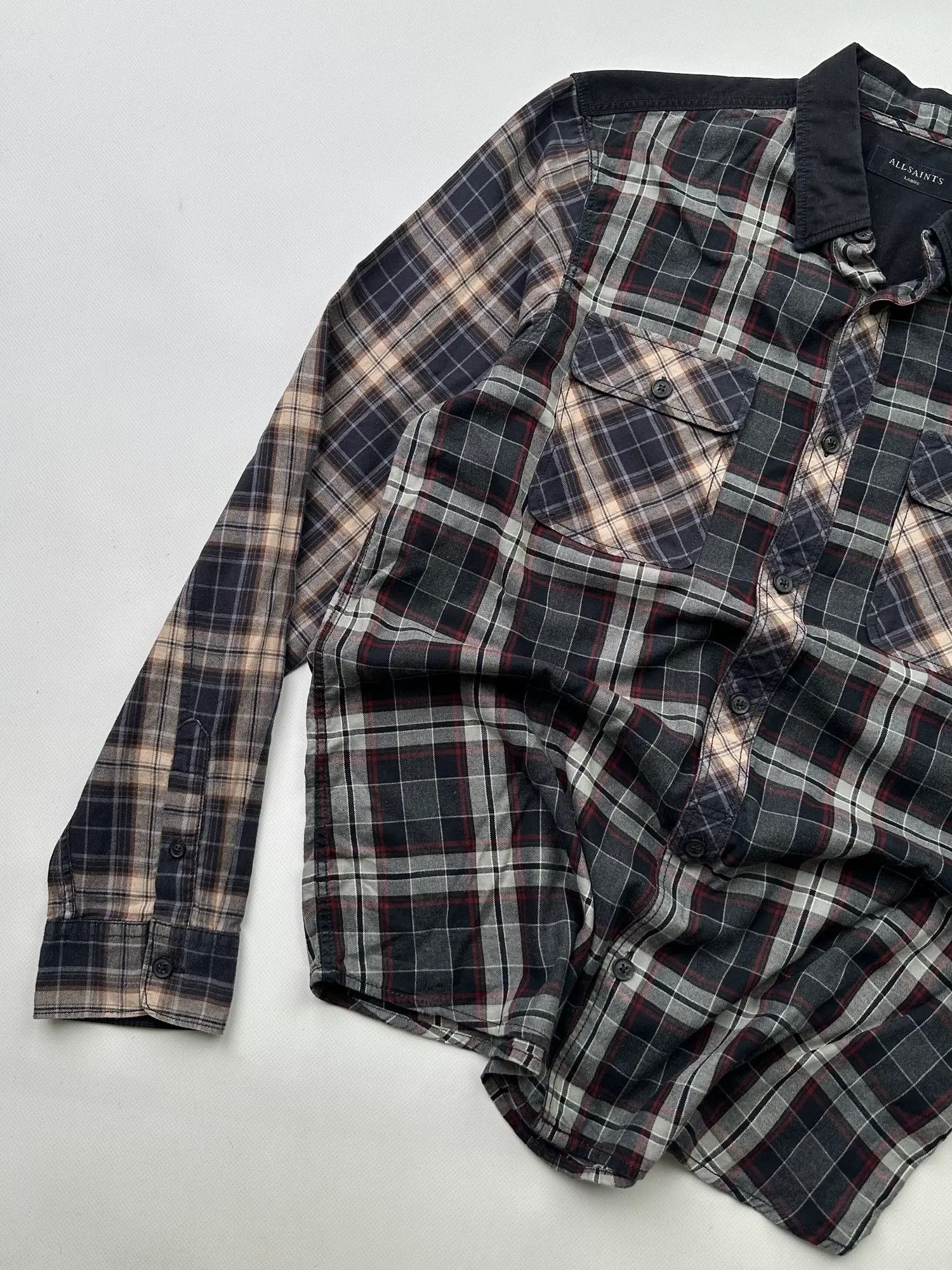 Allsaints Allsaints Shirt Long Sleeve (311) Size US L / EU 52-54 / 3 - 2 Thumbnail