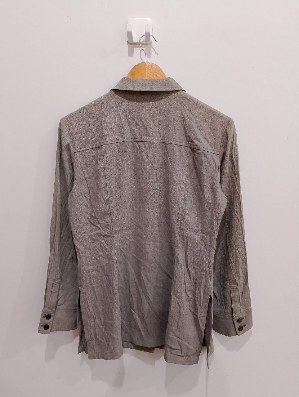 If Six Was Nine MARIKO KOHGA Japan Made Double Pocket Button Up Rayon Shirt Size XS / US 0-2 / IT 36-38 - 2 Thumbnail