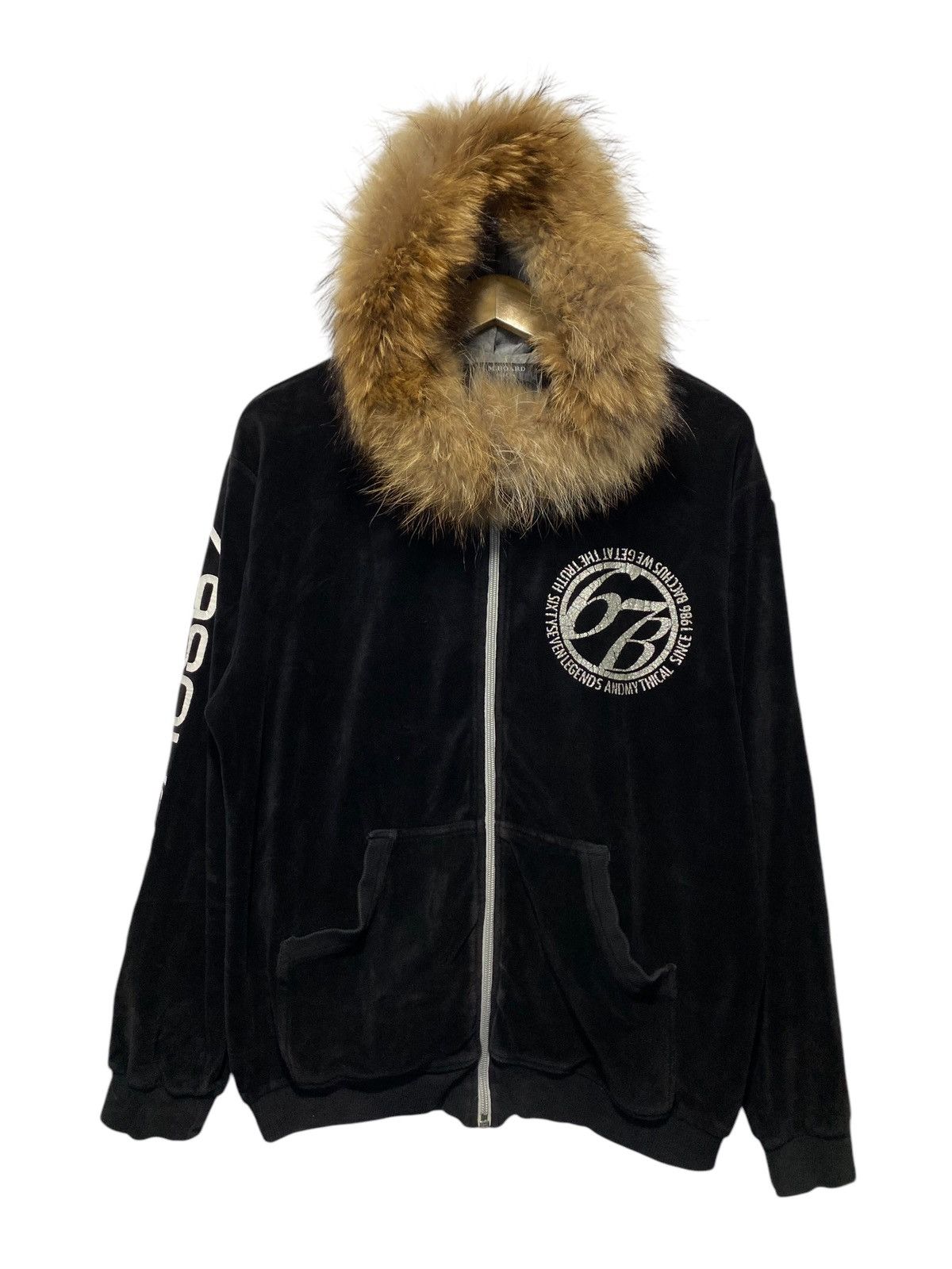 Japanese Brand Japanese M Board velvet Fur Hoodie Lgb if6was9 style Size US M / EU 48-50 / 2 - 2 Thumbnail