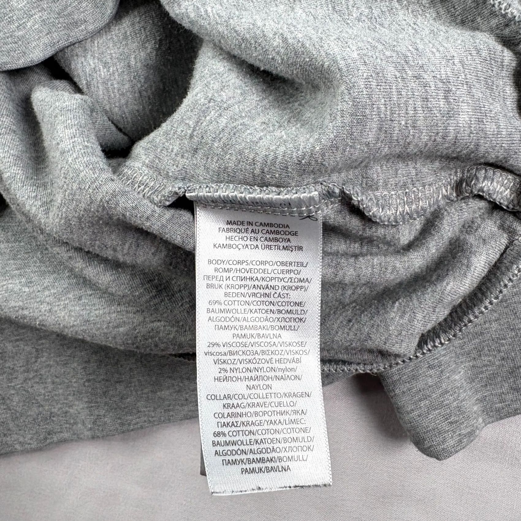 Polo Ralph Lauren Polo Ralph Lauren Sweatshirt Mens Large Gray Pullover Crew Neck Size US L / EU 52-54 / 3 - 7 Thumbnail