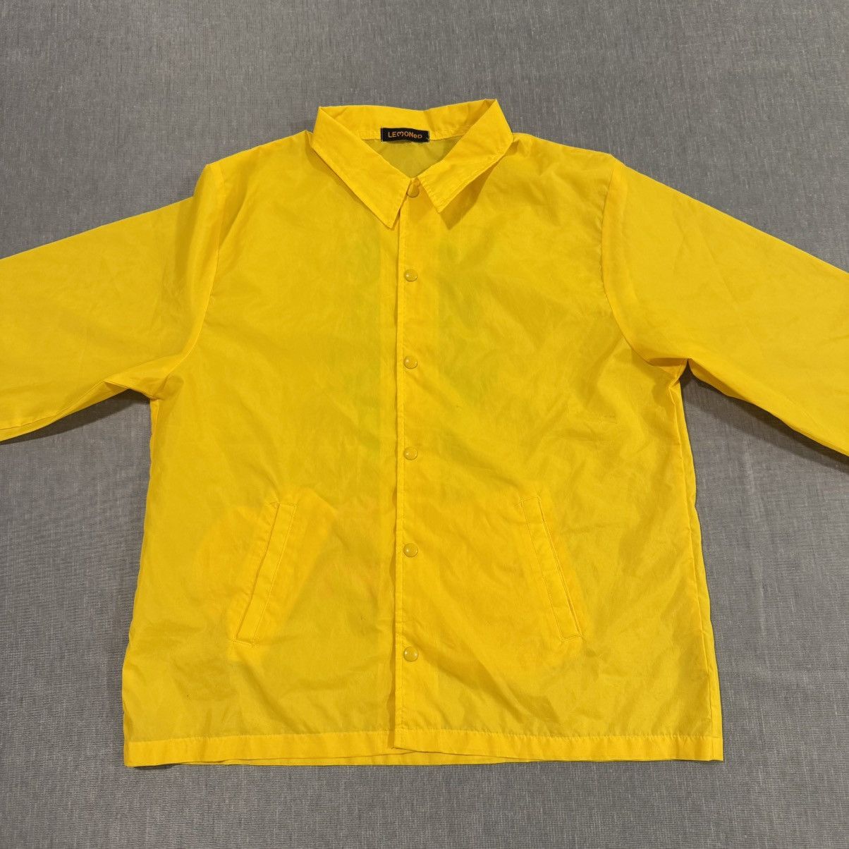 Other Hide ( X Japan ) Raincoat Official Merchandise Tag Lemoned Size US XL / EU 56 / 4 - 2 Thumbnail