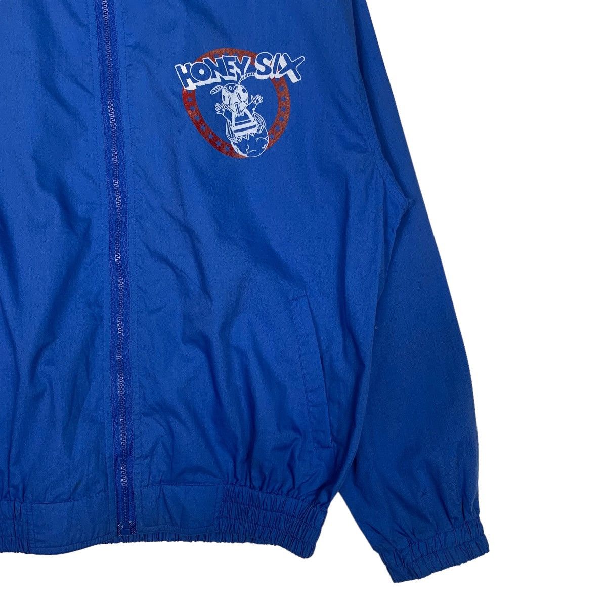 Japanese Brand HONEY SIX BROTHER MUSIC BIG LOGO LIGHT JACKET #0097-C6 Size US M / EU 48-50 / 2 - 7 Thumbnail