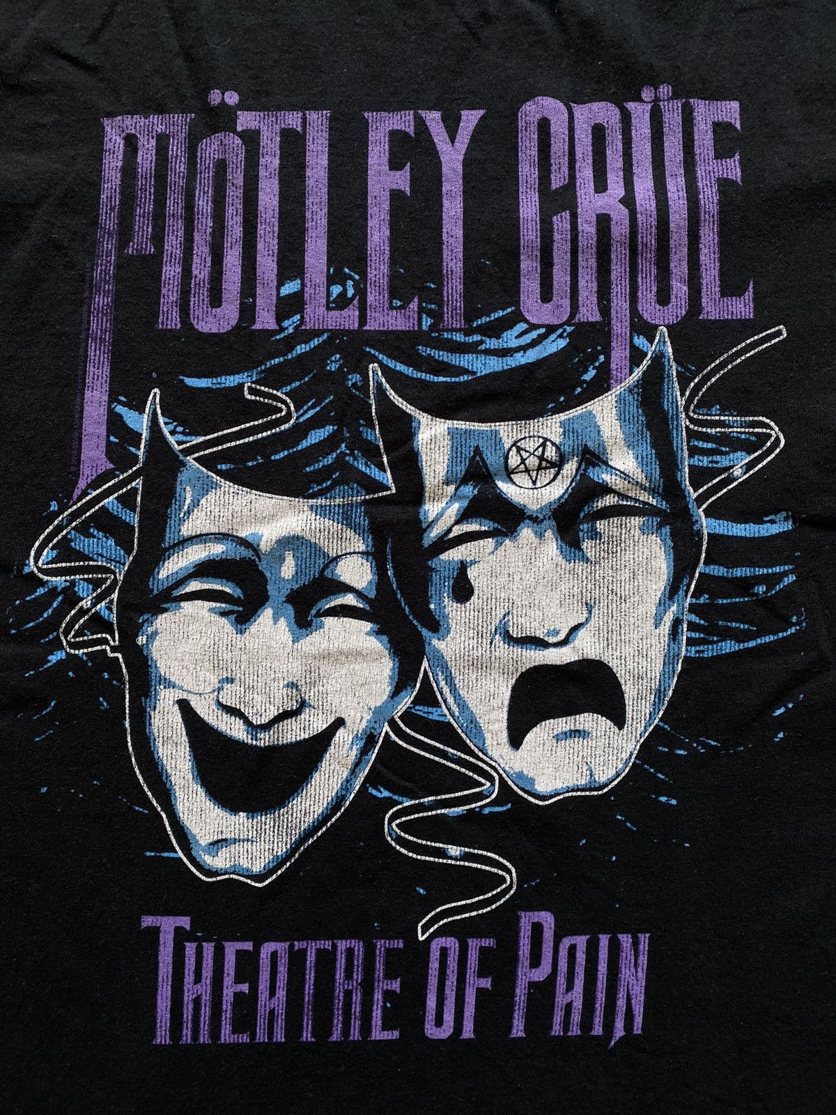 Band Tees × Vintage Vintage Y2K Motley Crue Theatre of Pain Rare Retro Hype Size US S / EU 44-46 / 1 - 5 Thumbnail