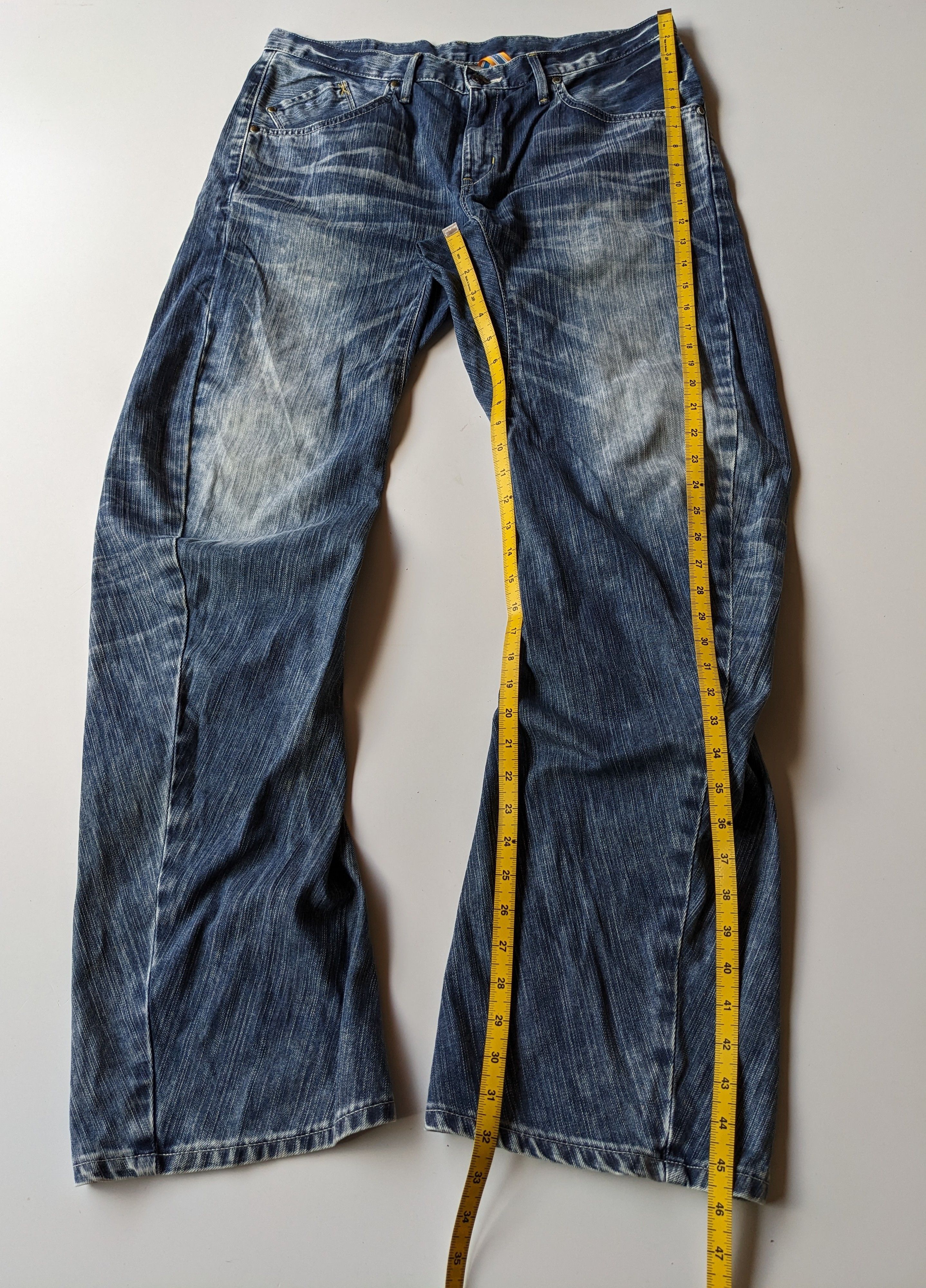 Edwin EDWIN XV Function curve faded jeans Size US 35 - 8 Thumbnail