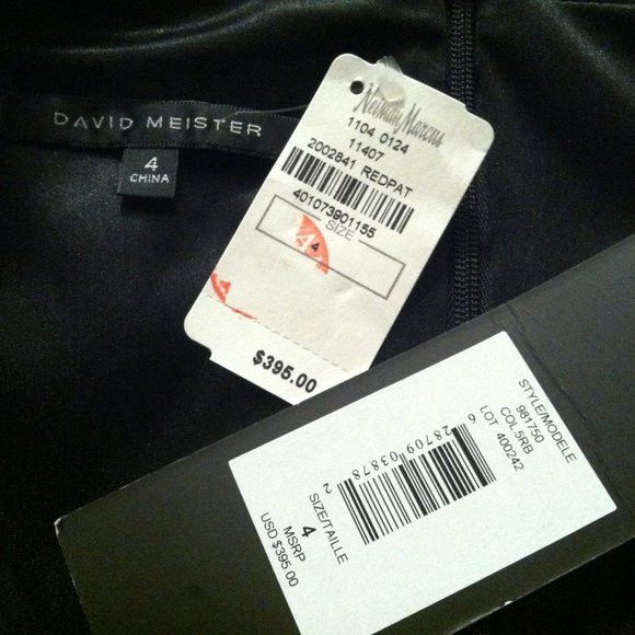 Other DAVID MEISTER WOMEN'S NEW 65%NYLON 28%COTTON DRESS SIZE: 4 Size S / US 4 / IT 40 - 10 Thumbnail