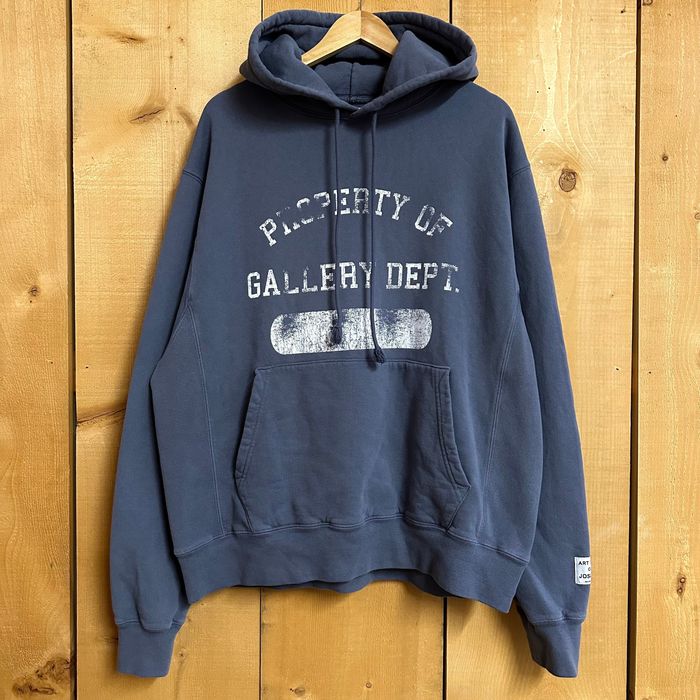 Gallery Dept. 2023 gallery dept property p/o hoodie vintage navy new ...