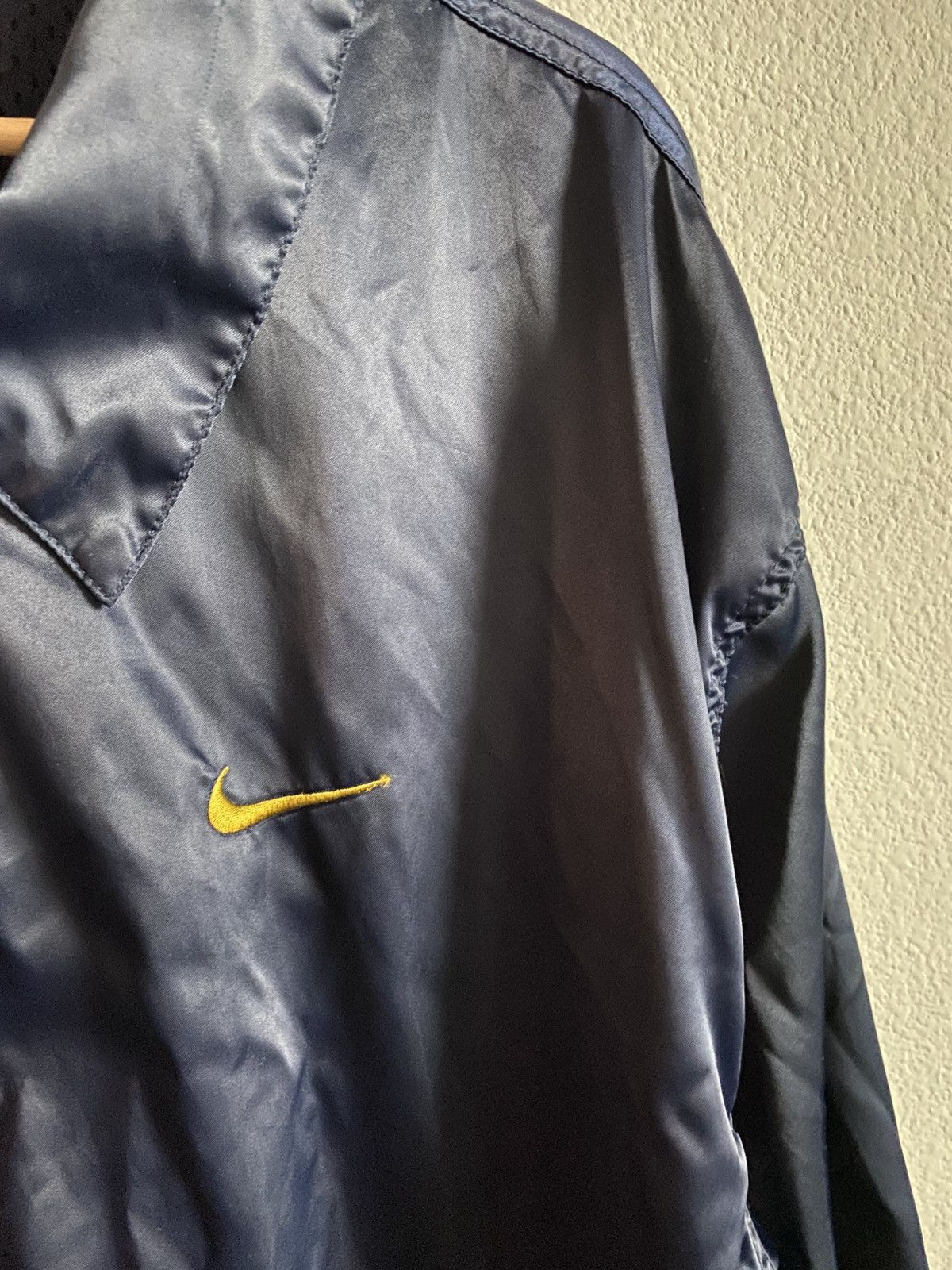 Nike Vintage 90s Nike Track Coach Jacket Size US XL / EU 56 / 4 - 4 Thumbnail
