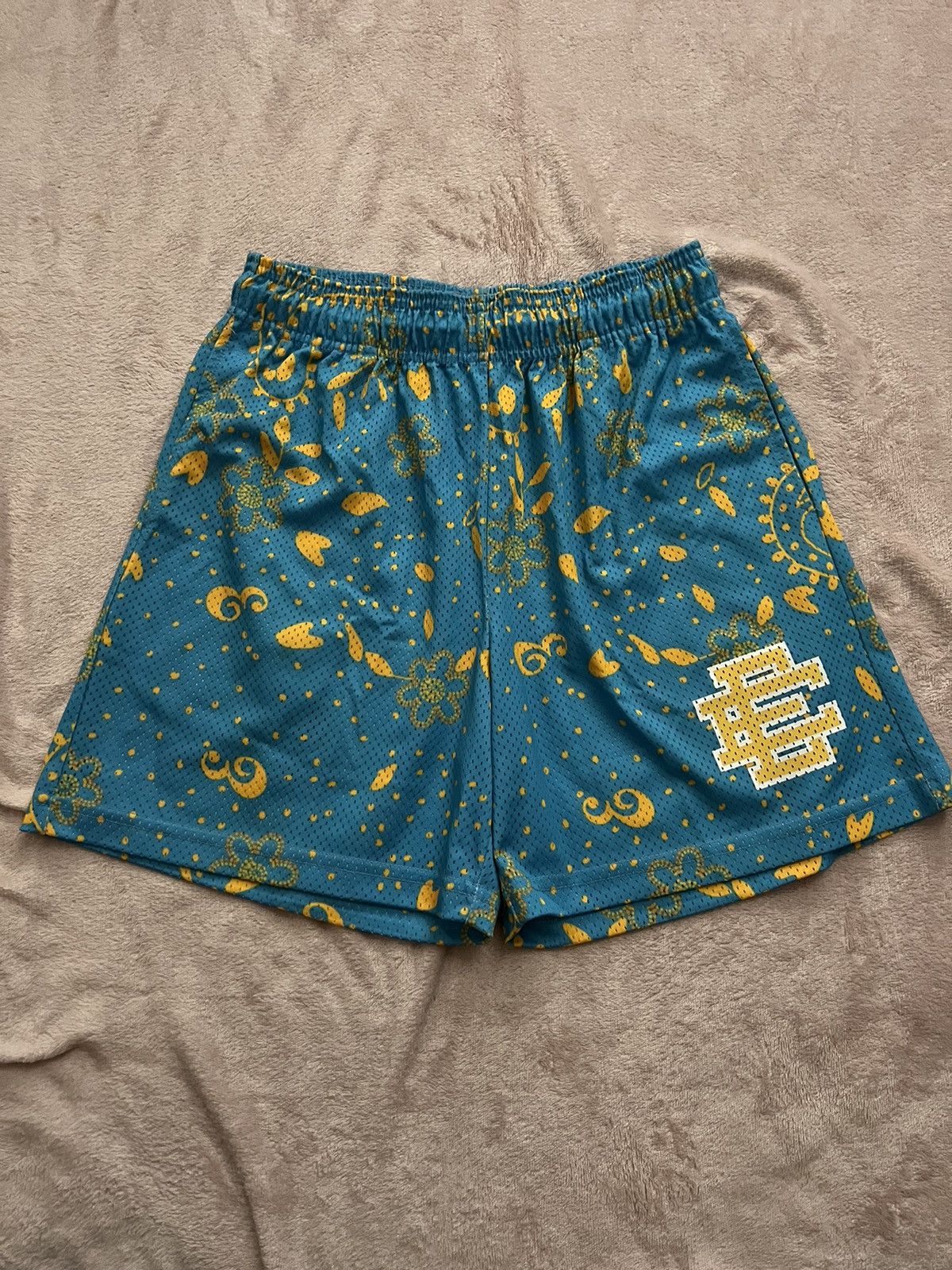Eric Emanuel Paisley Shorts | Grailed