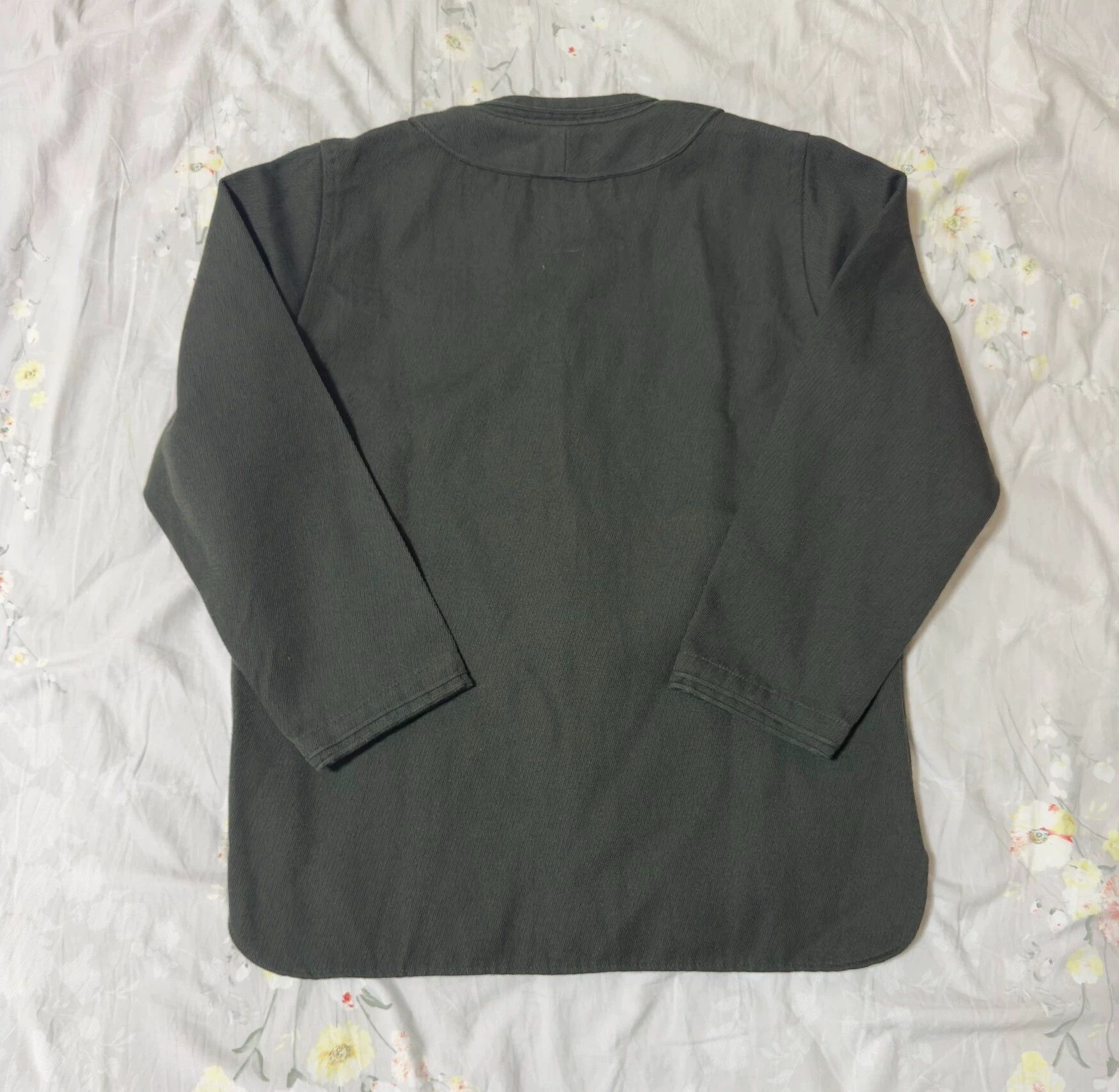 Visvim visvim 17aw dugout shirt wool-linen dark gray S Size US S / EU 44-46 / 1 - 2 Thumbnail