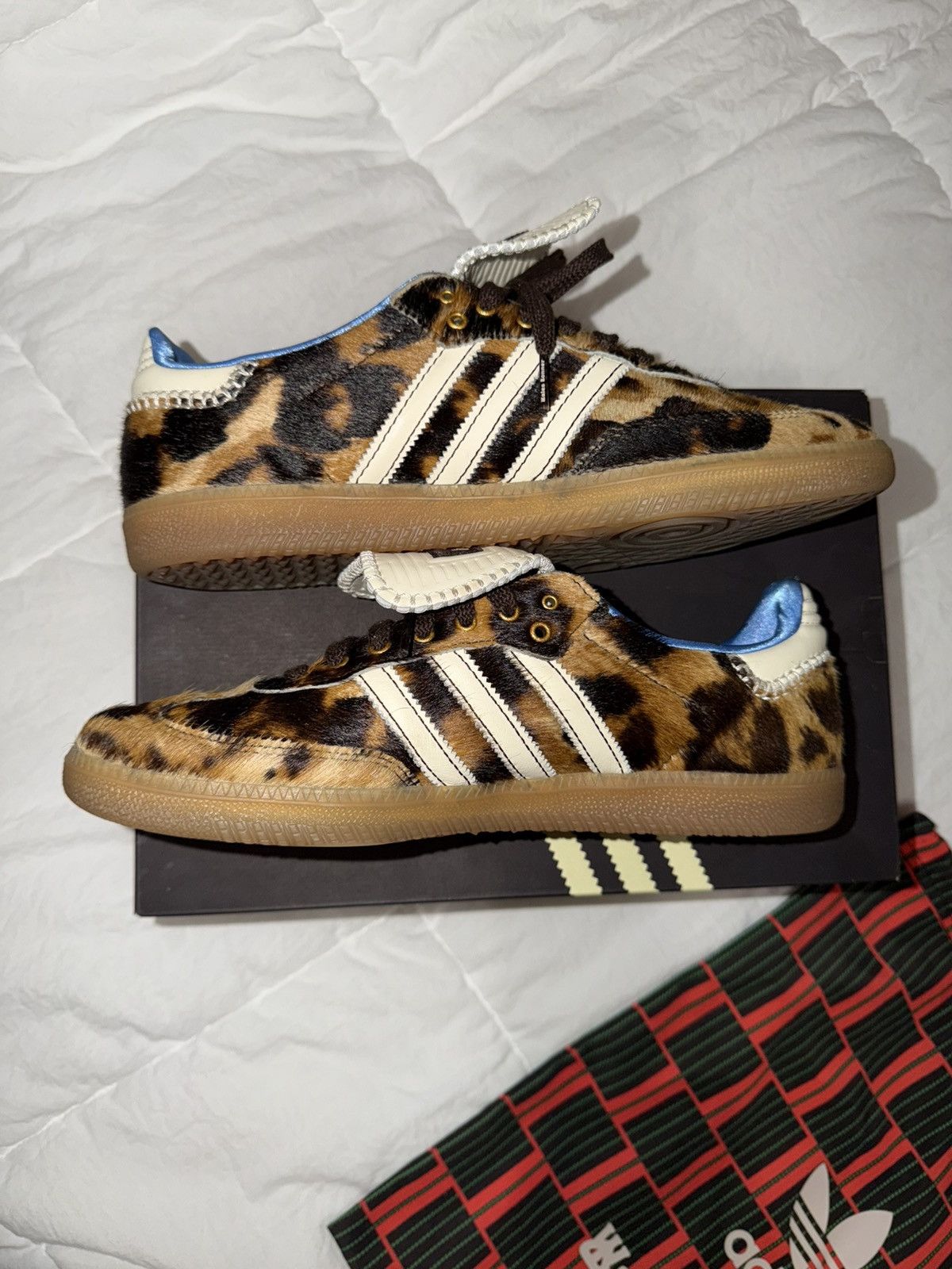 Adidas × Wales Bonner Wales Bonner x Adidas Samba Leopard print Size US 10.5 / EU 43-44 - 4 Thumbnail