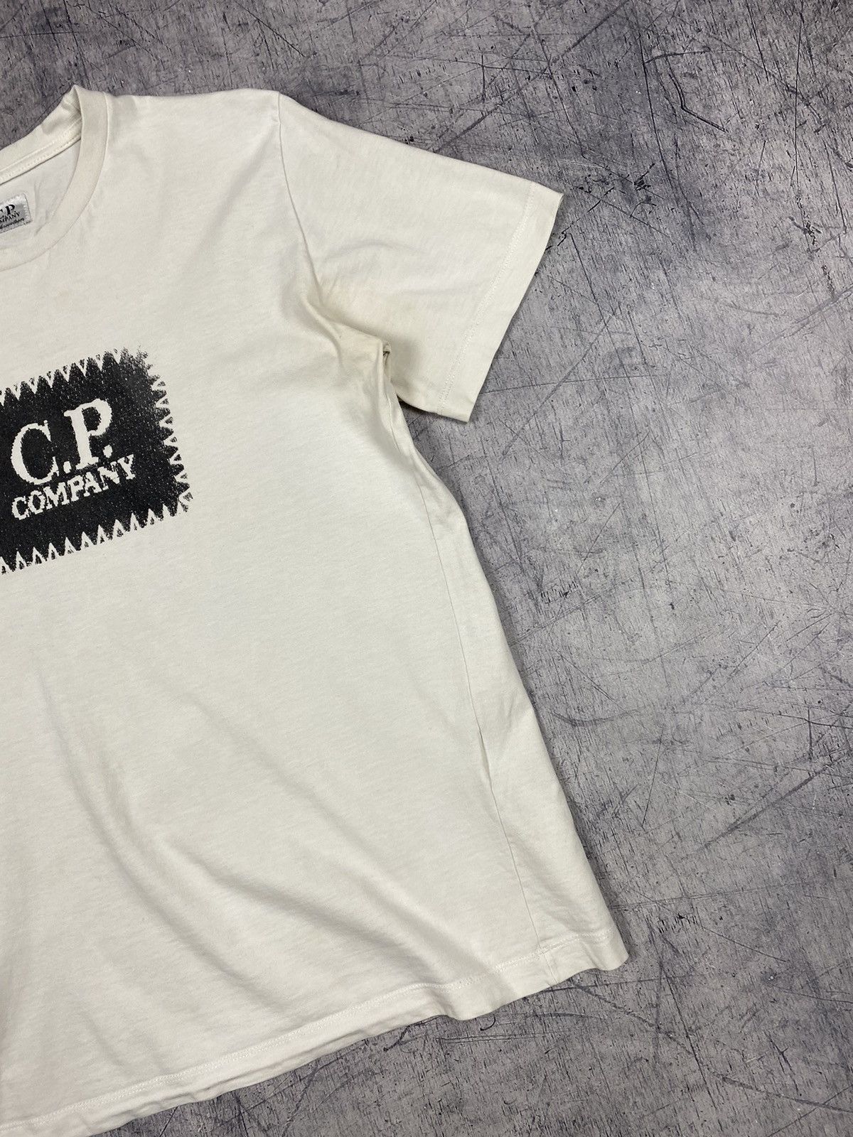C.P. Company Vintage C.P. Company Big Box Logo Tee T Shirt Size US XXS / EU 40 - 4 Thumbnail