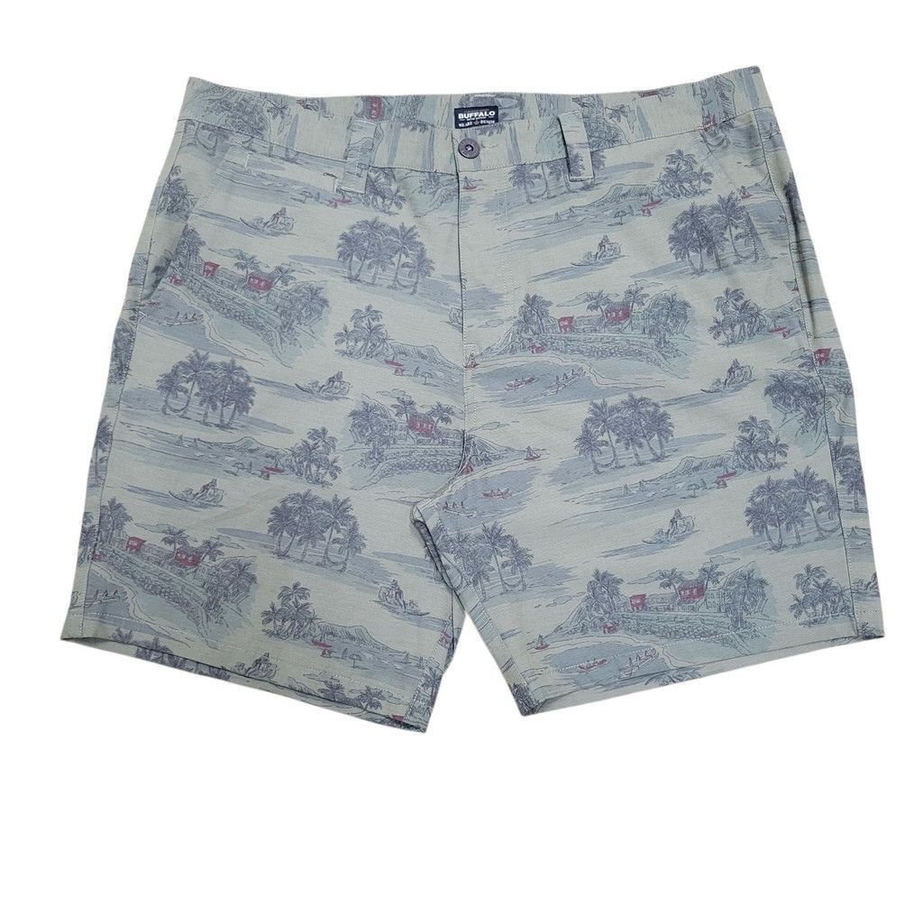 Buffalo David Bitton Buffalo David Bitton Camouflage Chino Shorts 38 Inseam 8" Size US 38 / EU 54 - 2 Thumbnail