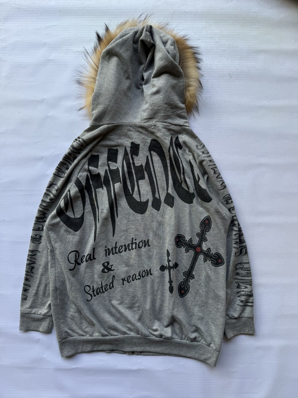 Hysteric Glamour Digdeep fur hoodie cross style Ifsixwasnine lgb Size US M / EU 48-50 / 2 - 2 Thumbnail