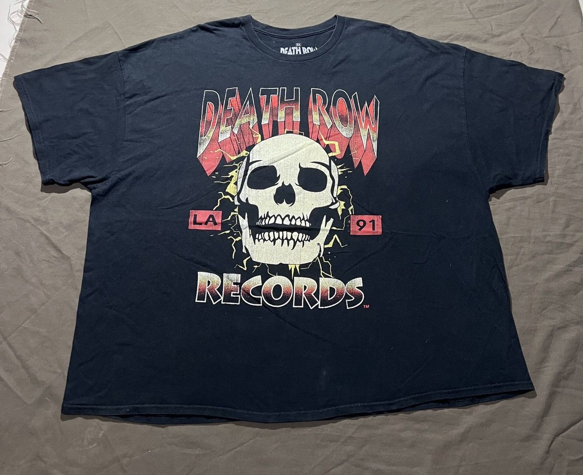 Rap Tees Death Row Records Promo Tee 5XL oversized Size US XXL / EU 58 / 5 - 1 Thumbnail