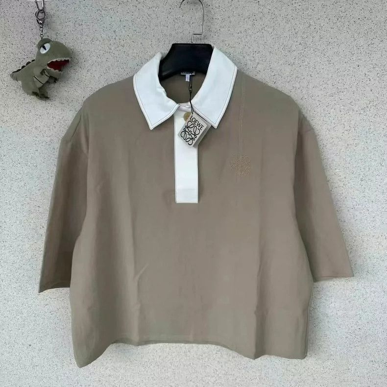 Loewe loewe Small logo polo short sleeve 2506-Nextarrow Size US S / EU 44-46 / 1 - 1 Thumbnail