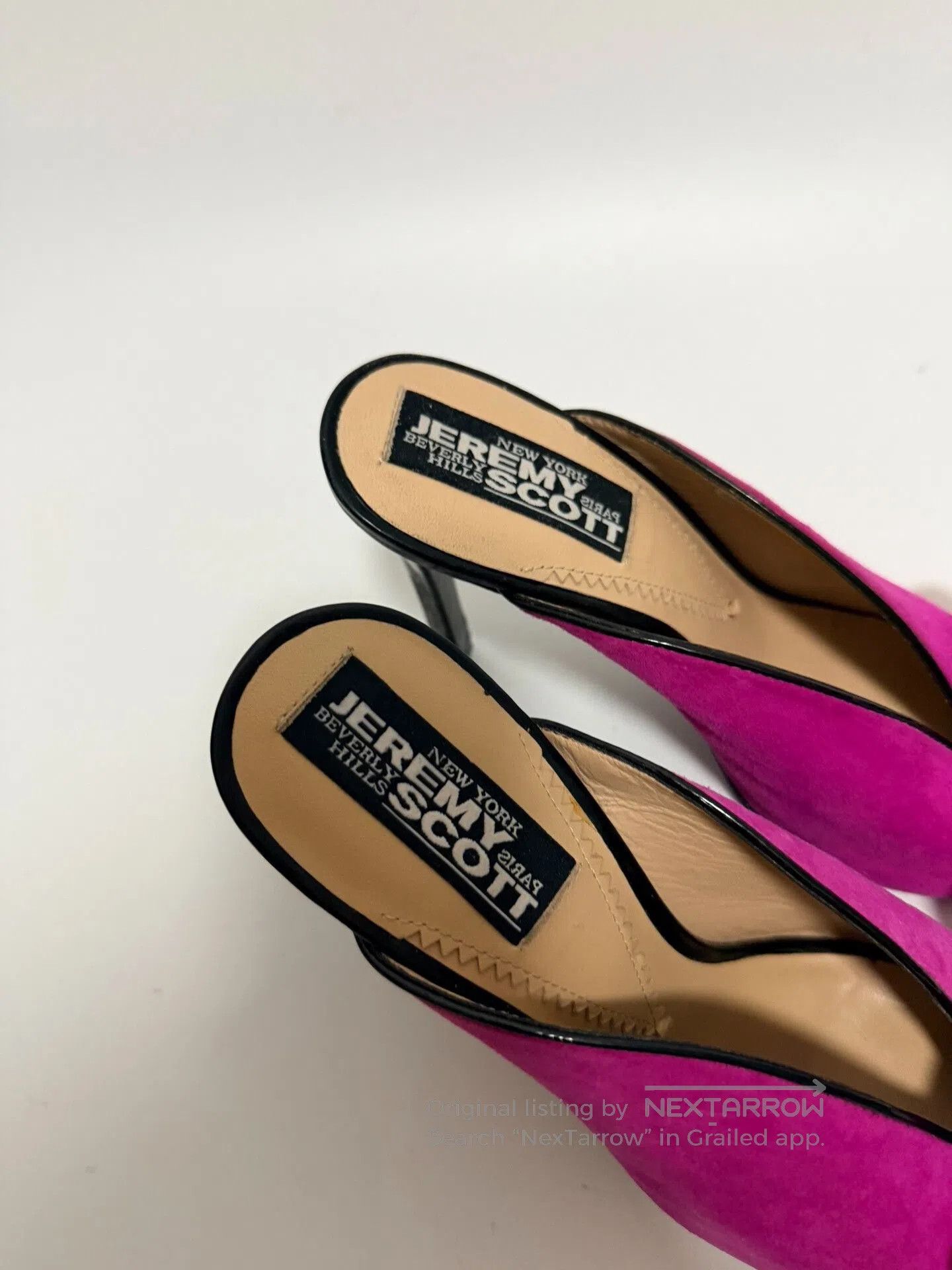 Jeremy Scott Jeremy Scott 2010SS Pink Bone Heel Mules. Size US 7 / IT 37 - 4 Thumbnail