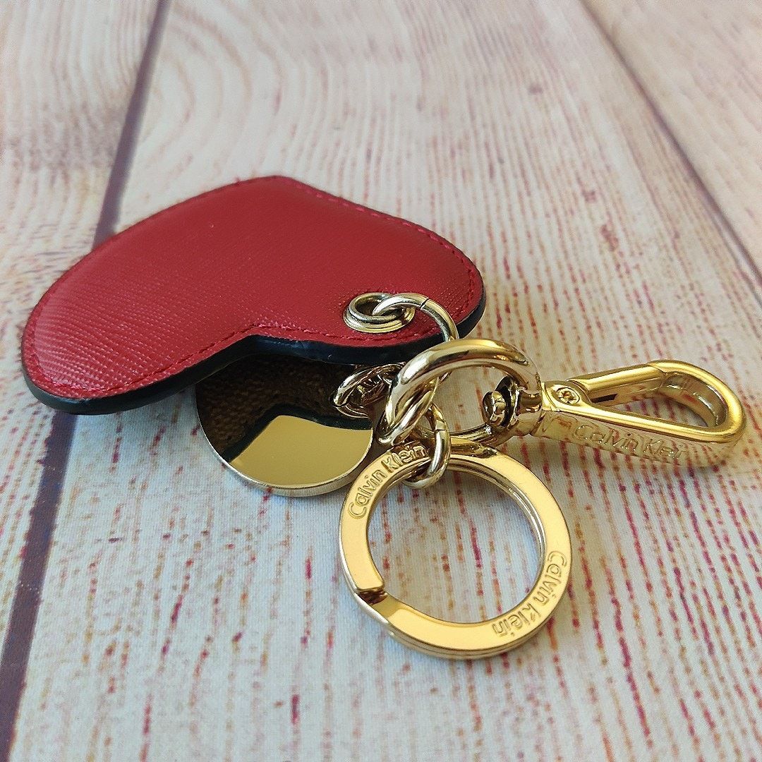 Calvin Klein Calvin Klein signature logo hearts key ring Size ONE SIZE - 6 Thumbnail