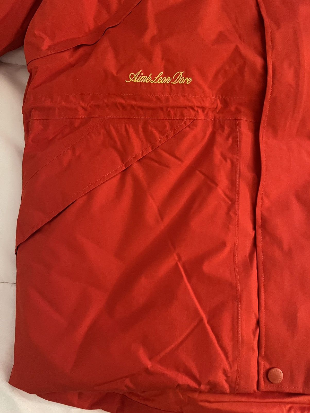 Aime Leon Dore Aime Leon Dore ALD GORE-TEX Down Filled Parka Red Orange Size US L / EU 52-54 / 3 - 2 Thumbnail