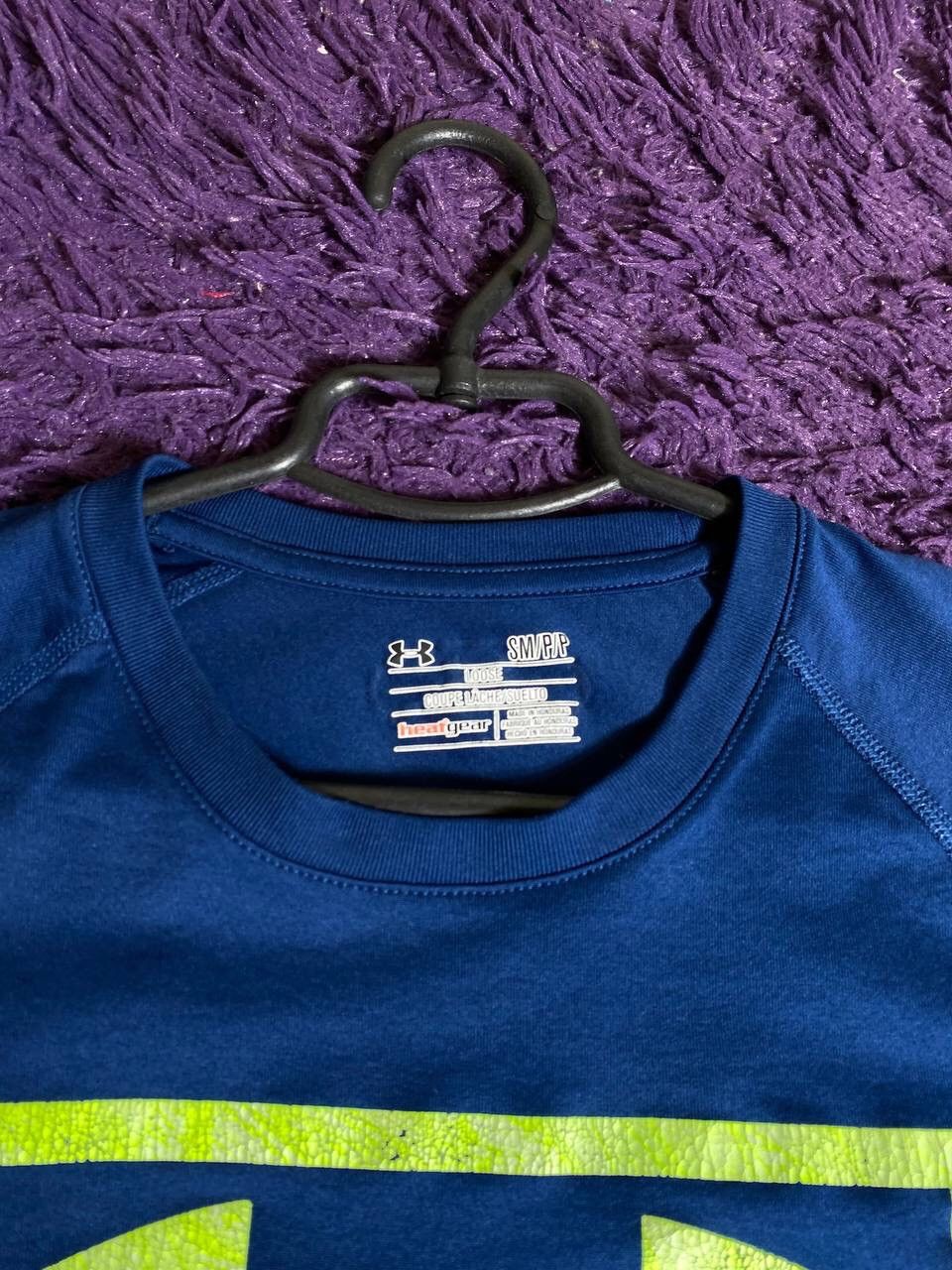 Under Armour × Vintage Vintage Big Graphic Logo Distressed 90’s tee Size US S / EU 44-46 / 1 - 11 Thumbnail